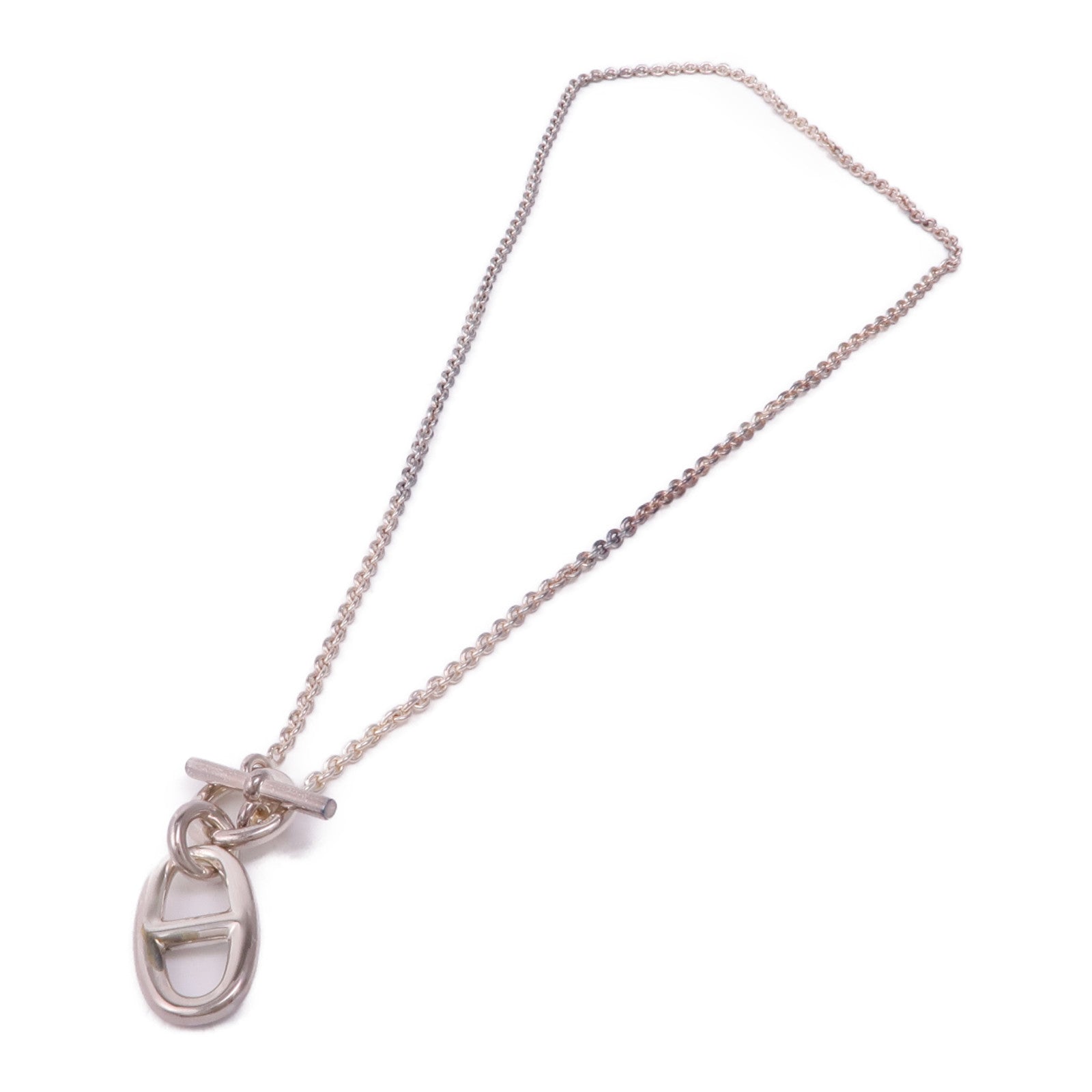HERMES 925純銀Chaine d'ancre項鍊