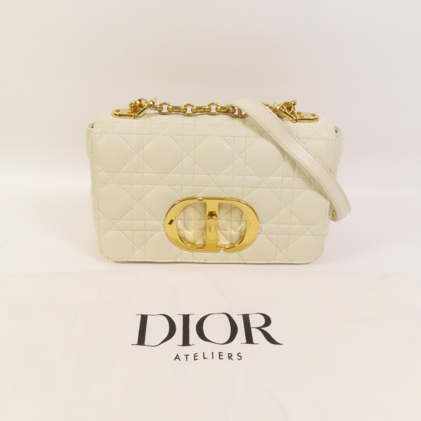 Dior 牛皮皮革Small Dior Caro Bag肩背袋