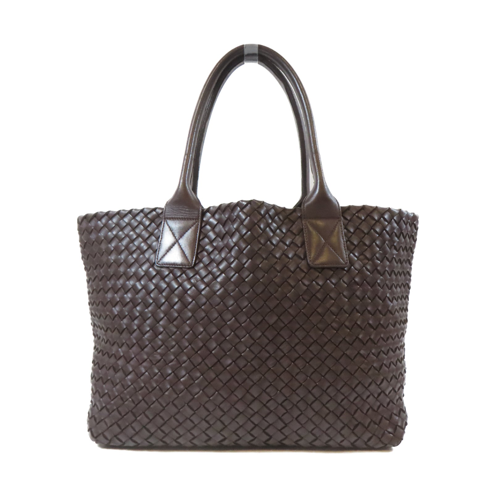 BOTTEGA VENETA 織紋皮革Tote Bag手挽袋啡色