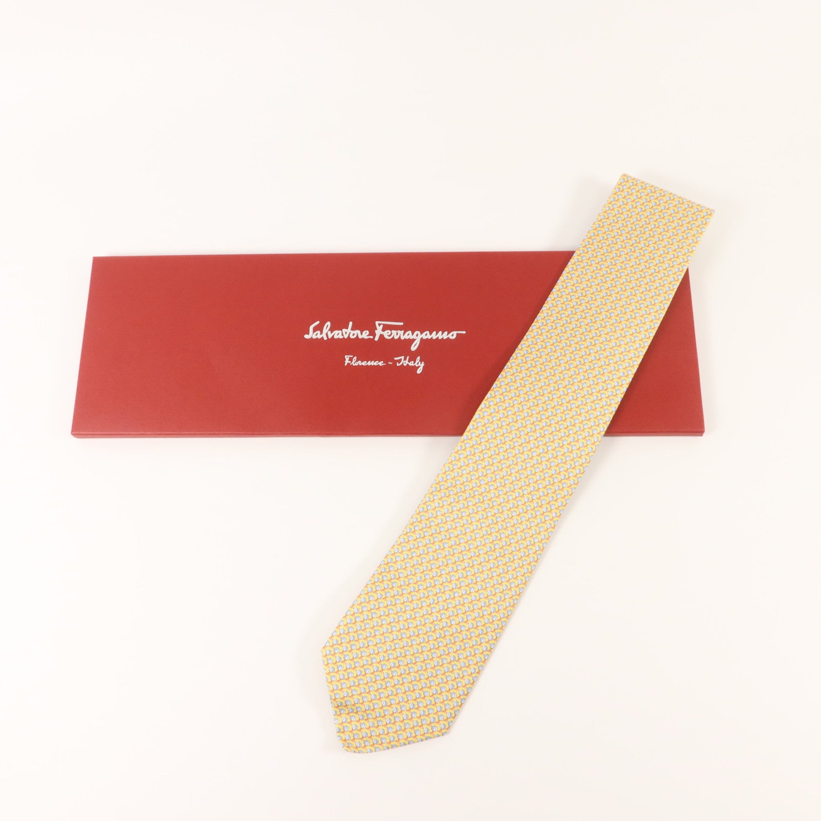 Salvatore Ferragamo 絲質Necktie領帶