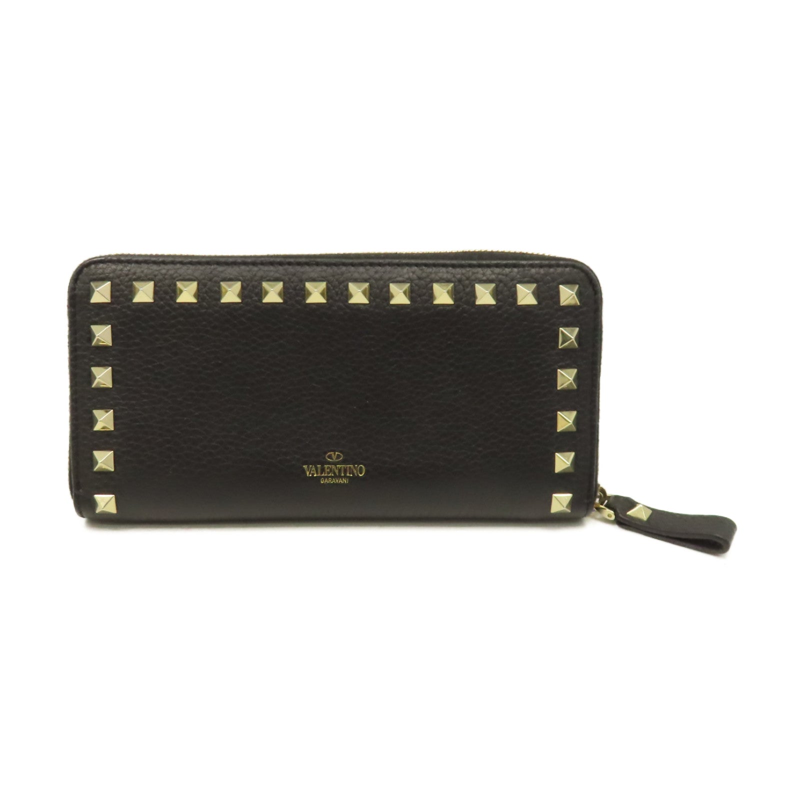 Valentino 【激減優惠】牛皮皮革Zipper Long Wallet拉鏈長錢包