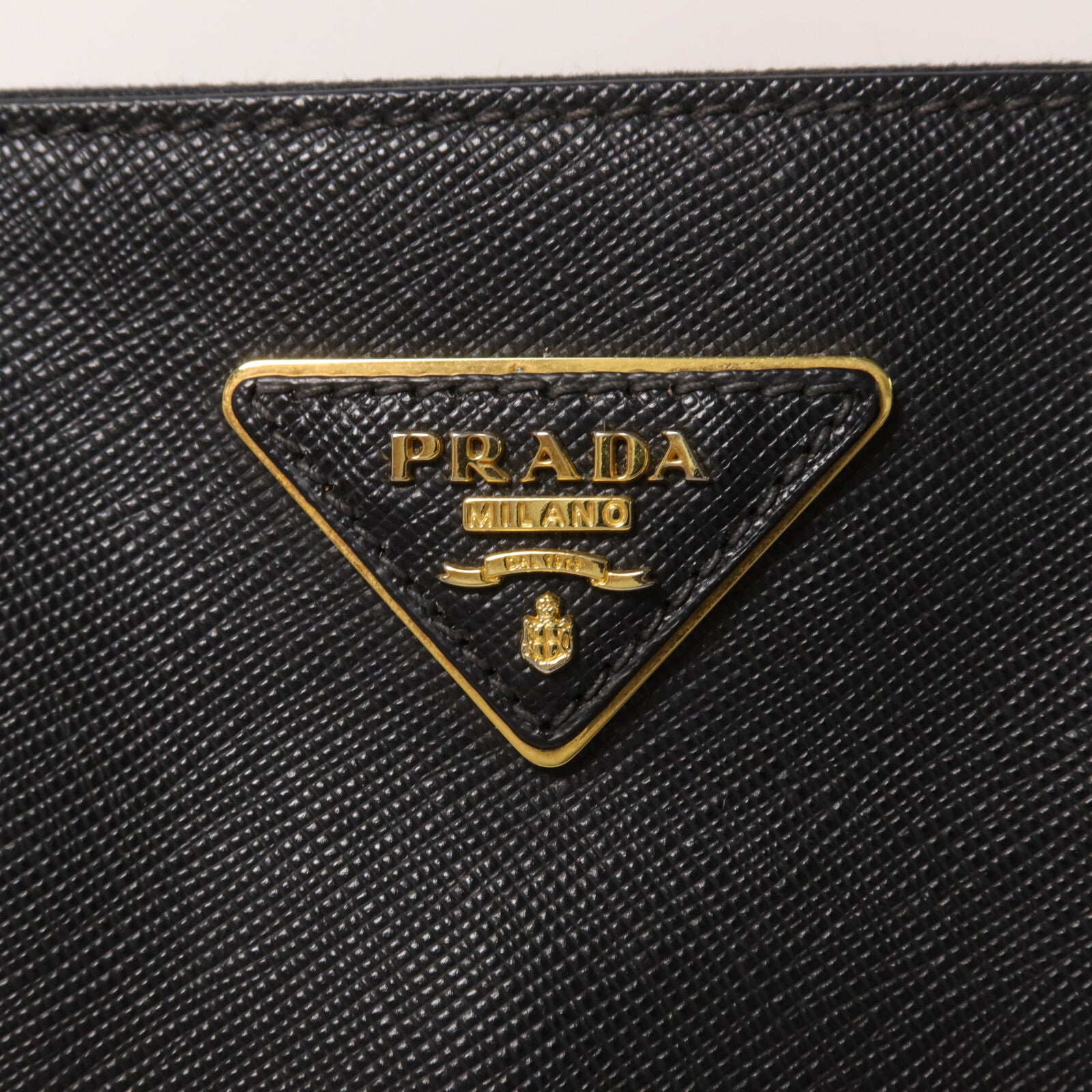 PRADA Saffiano皮革Galleria Bag手挽肩背兩用袋