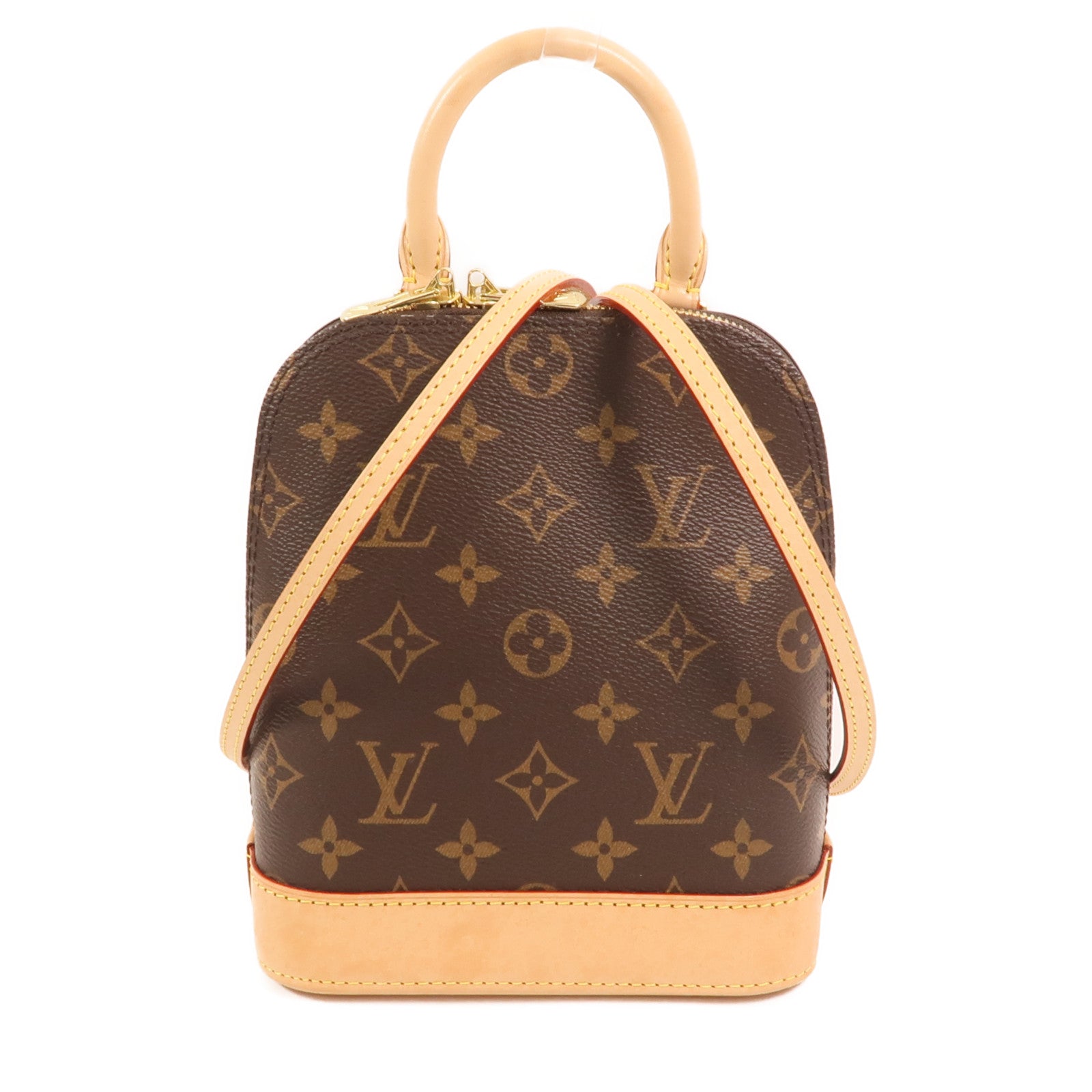 LOUIS VUITTON Monogram Alma Backpack金扣背包
