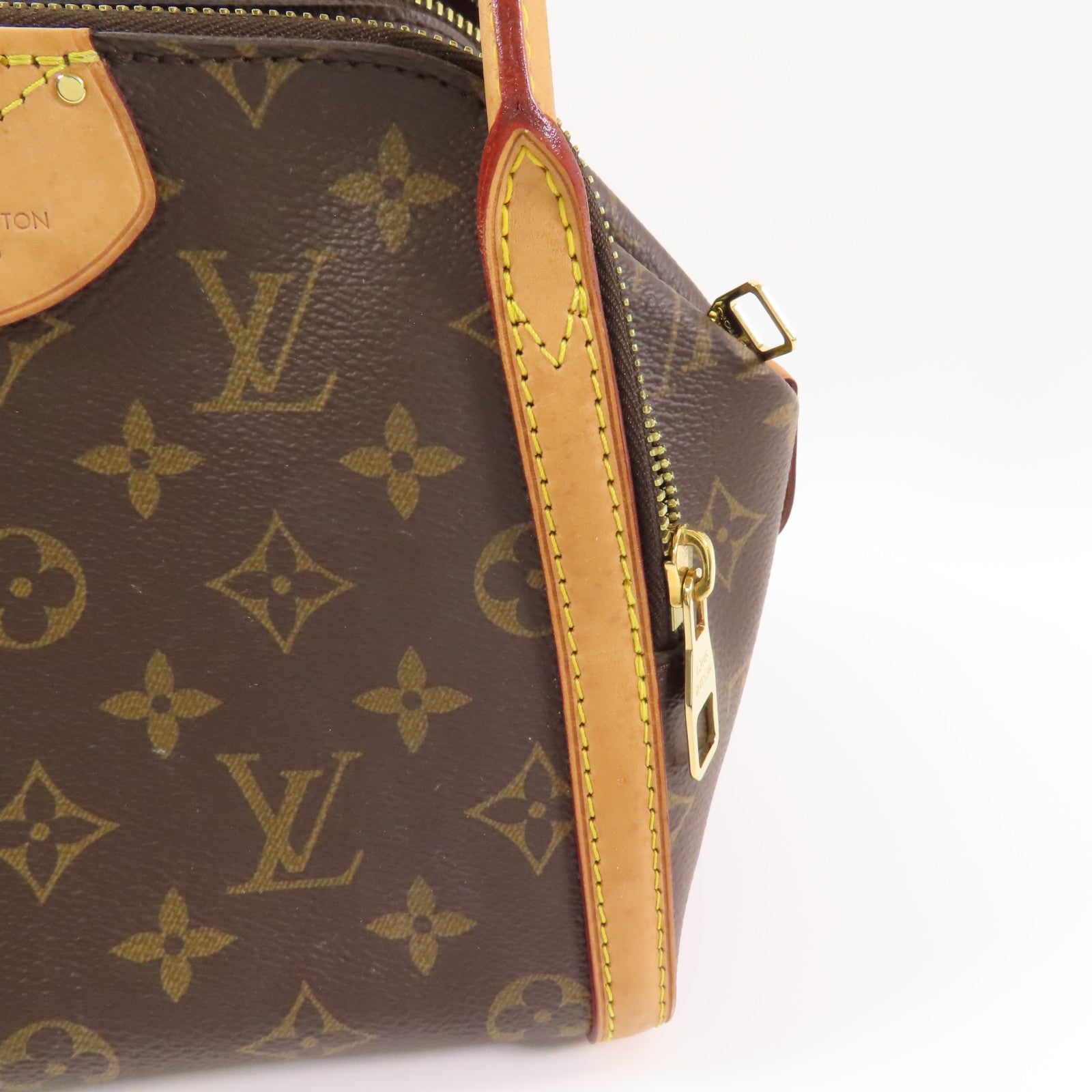 LOUIS VUITTON Monogram Marais BB金扣手挽袋