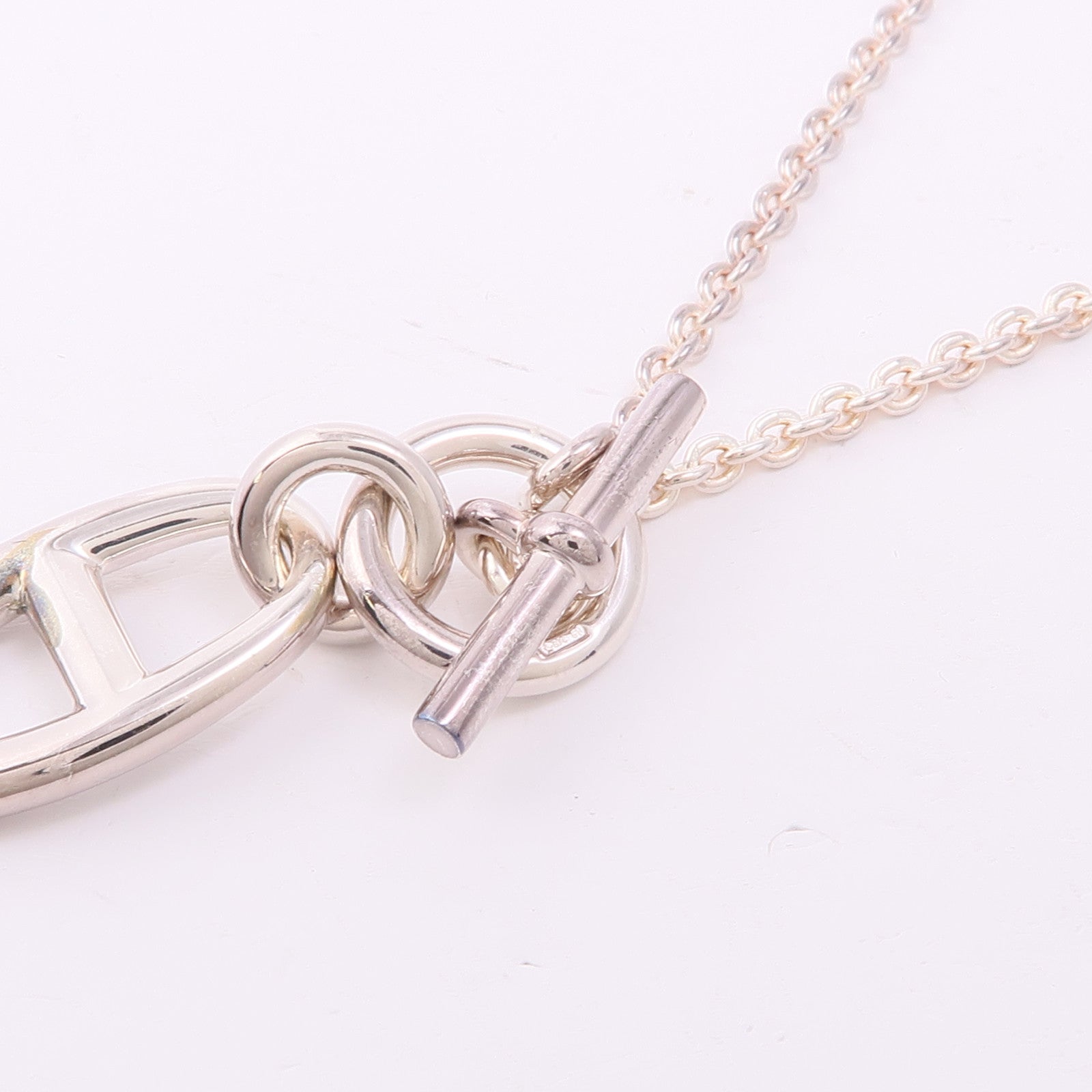 HERMES 925純銀Chaine d'ancre項鍊