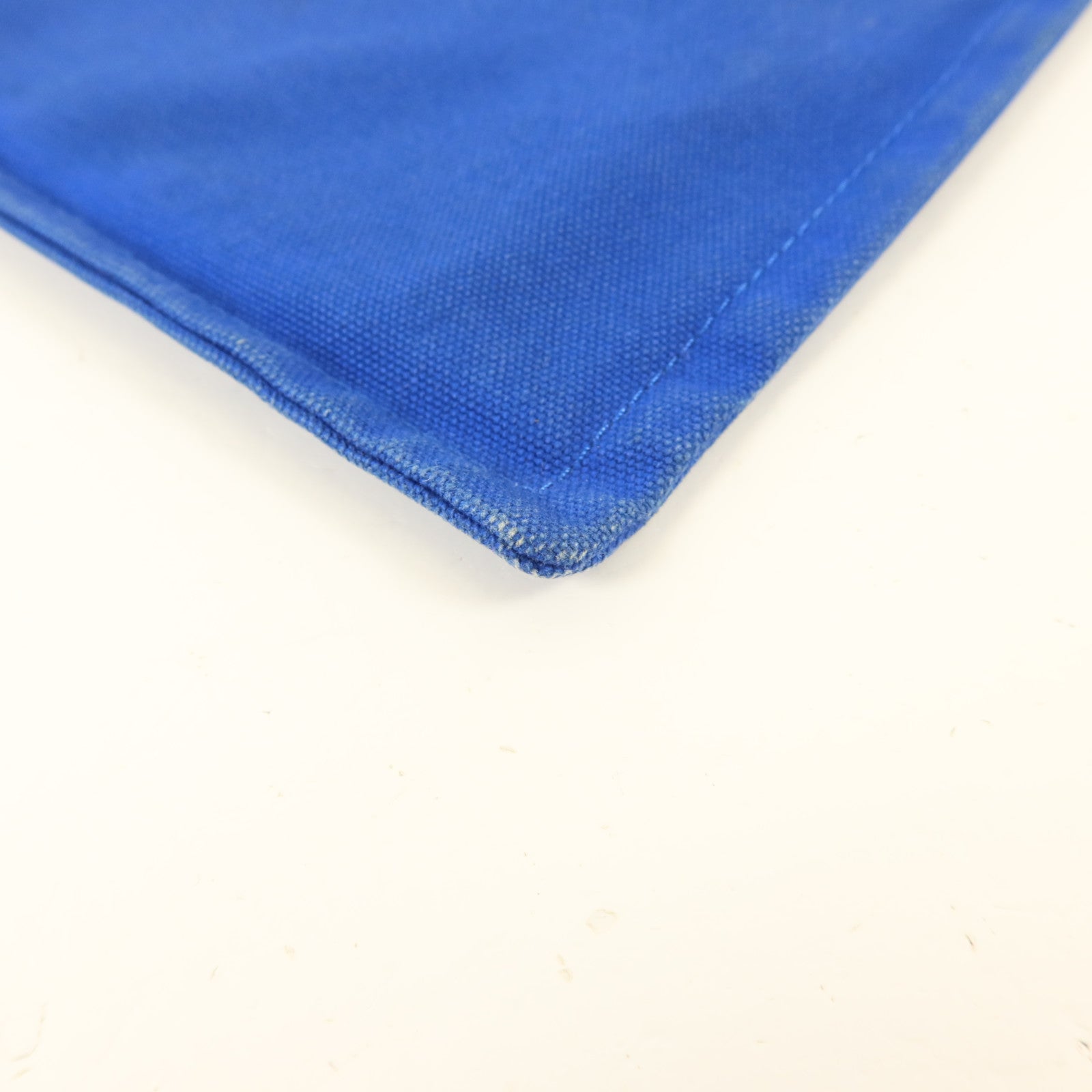 HERMES 帆布Trousse Flat Pouch銀扣小袋
