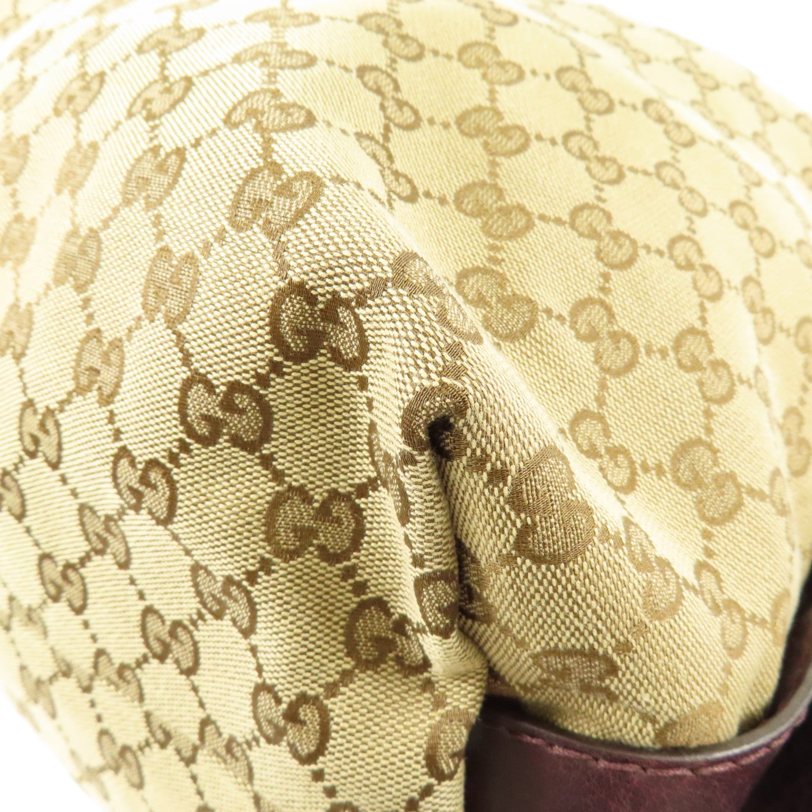 GUCCI GG SHW Tote Bag Canvas 232927 Brown