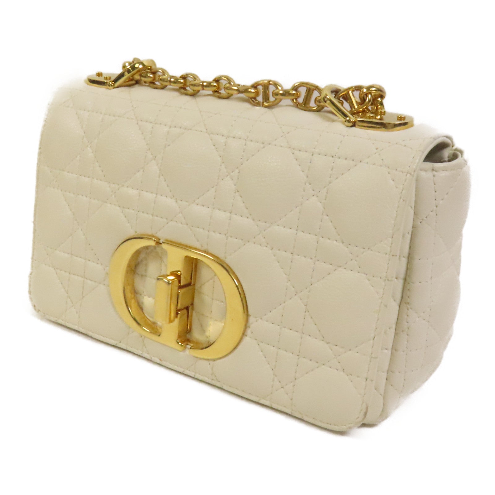 Dior 牛皮皮革Small Dior Caro Bag肩背袋