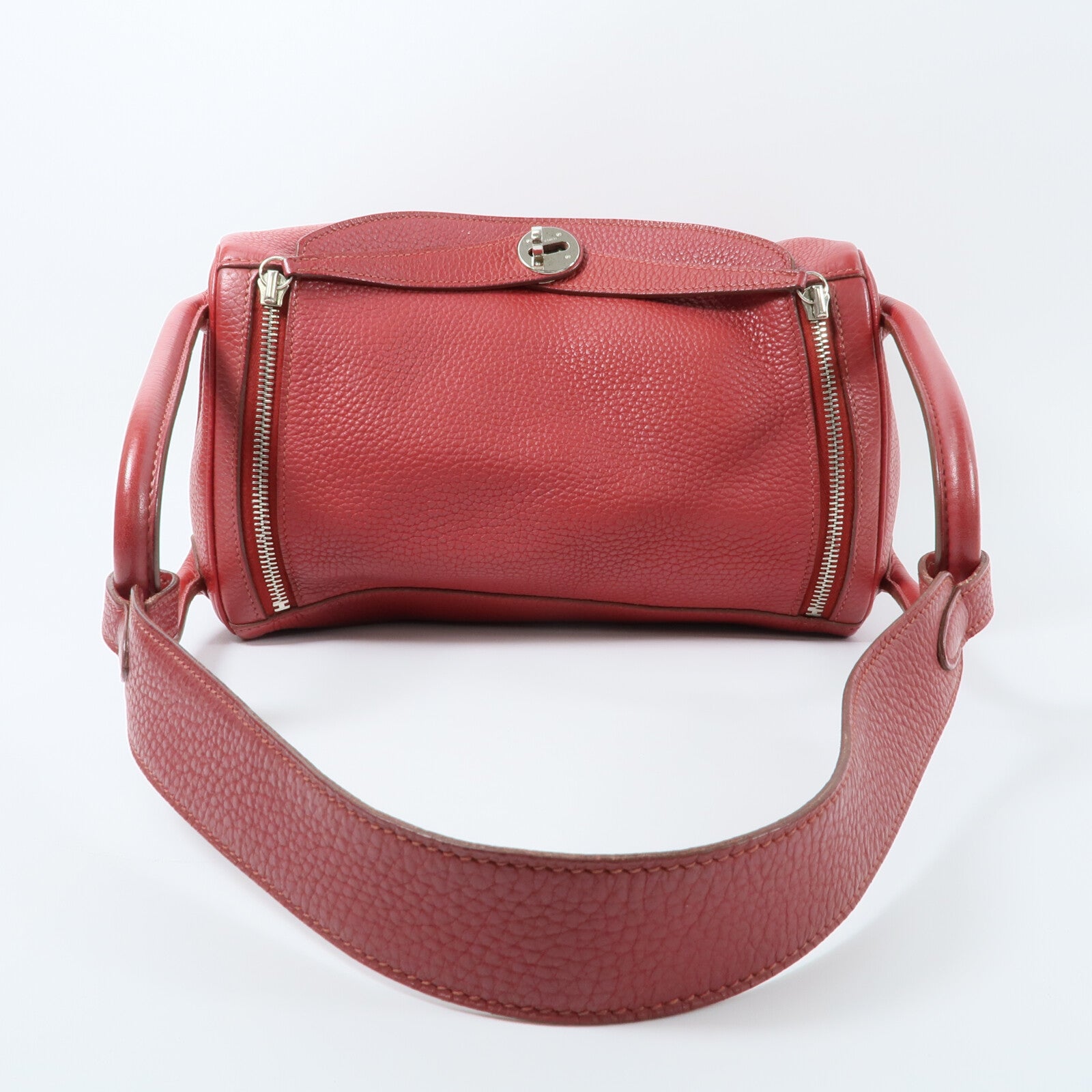 HERMES Clemence皮革Lindy 30手挽肩背兩用袋