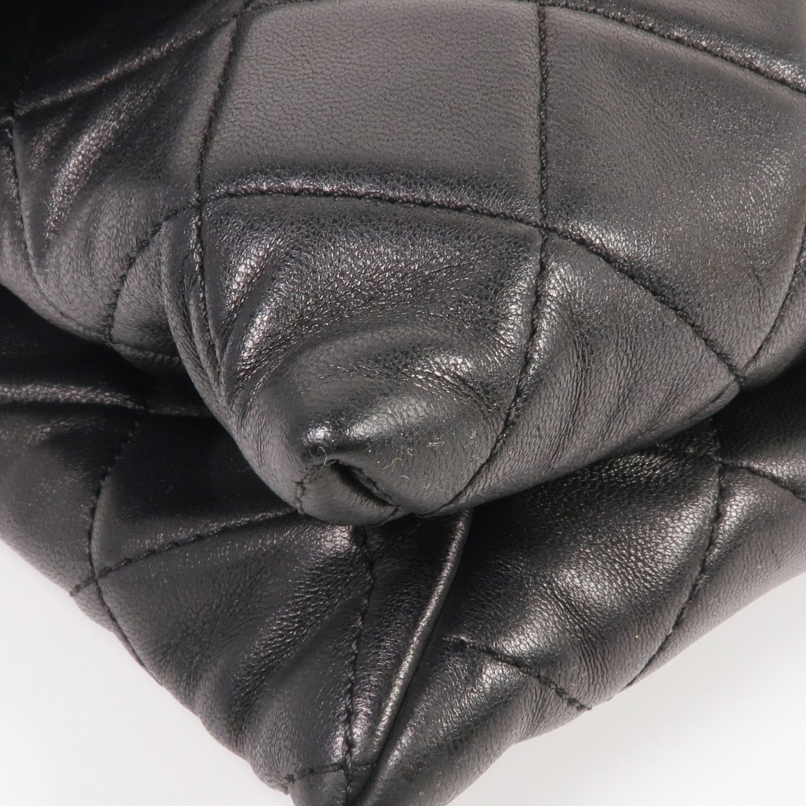 CHANEL 【激減優惠】羊皮皮革Chain Shoulder金扣鏈帶肩背袋