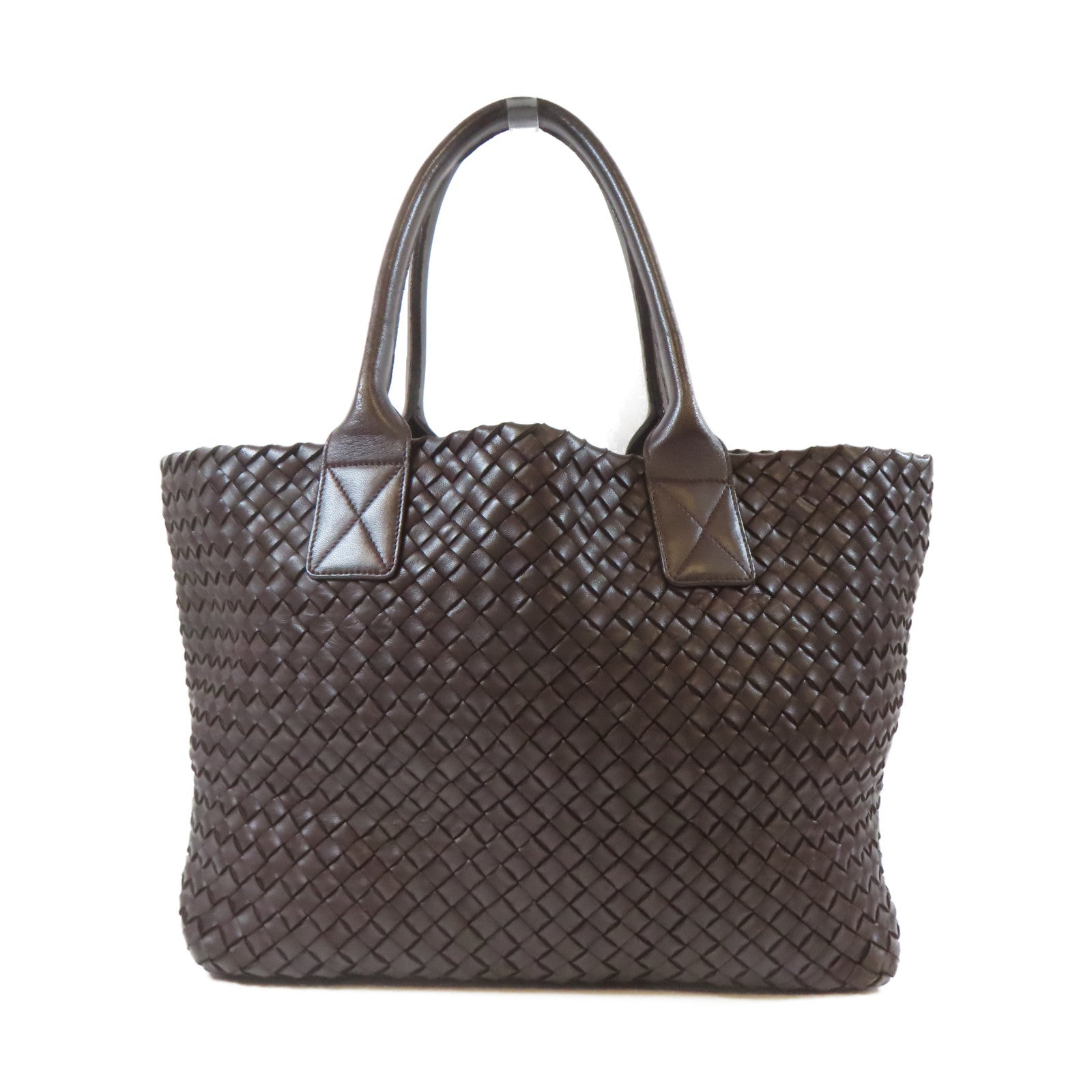 BOTTEGA VENETA 織紋皮革Tote Bag手挽袋啡色