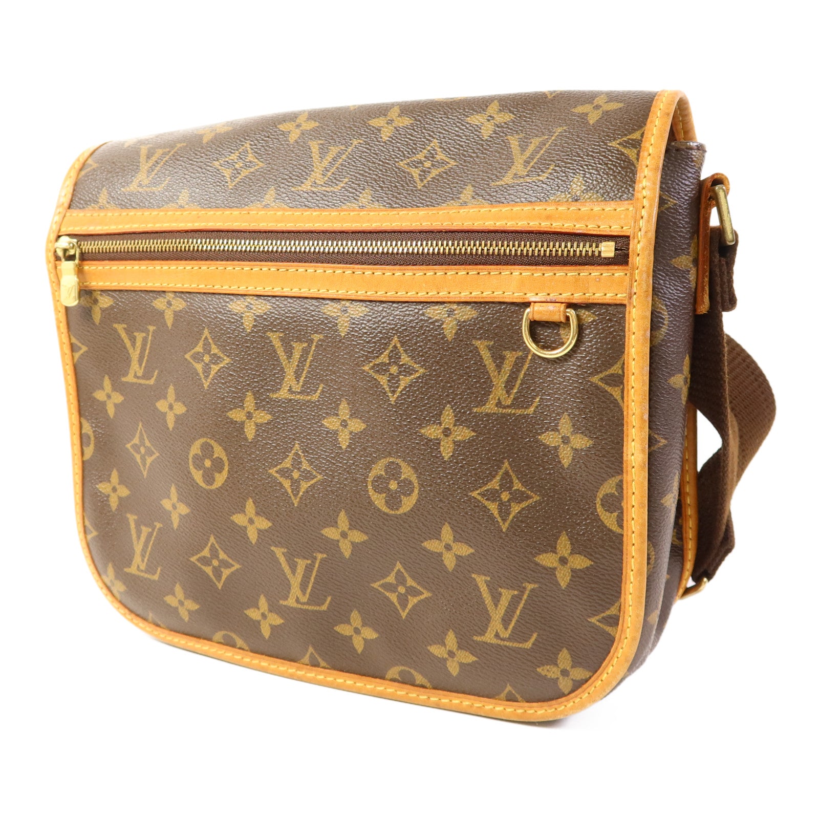 LOUIS VUITTON Monogram Bosphore金扣肩背袋