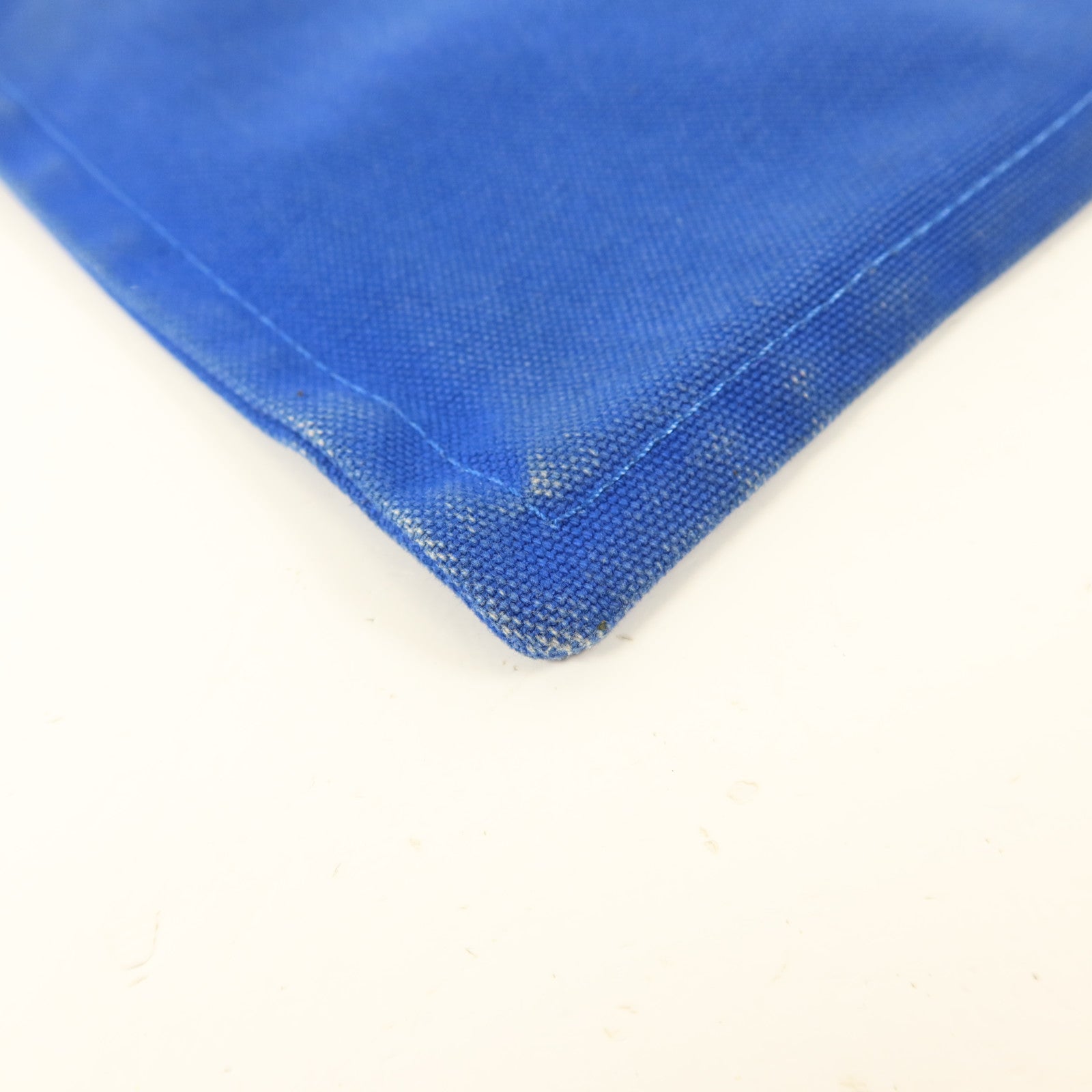 HERMES 帆布Trousse Flat Pouch銀扣小袋