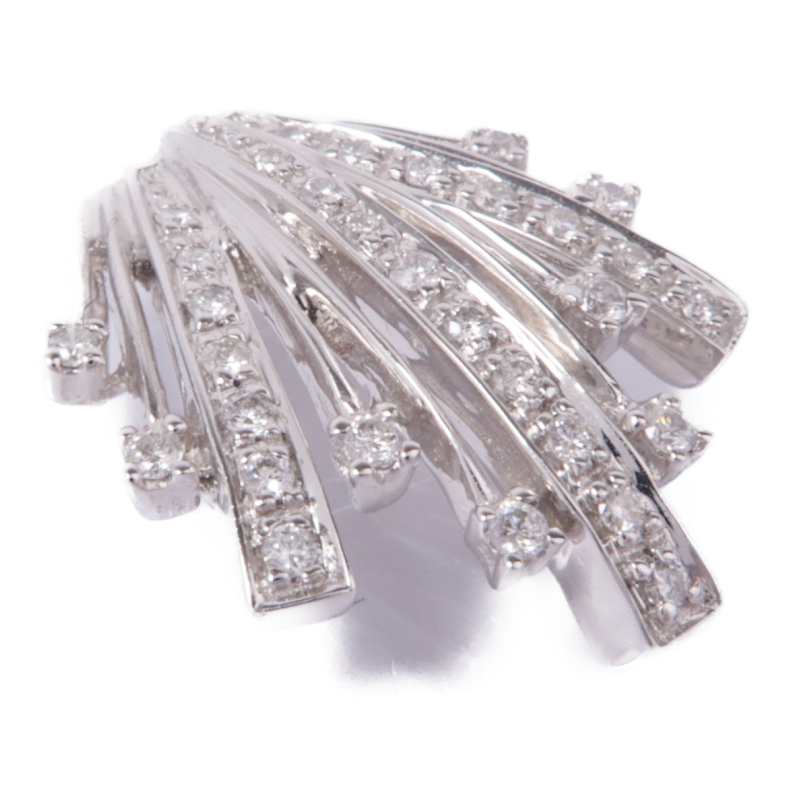 JEWELRY 14K白金Diamond Pendant Top鑽石吊墜