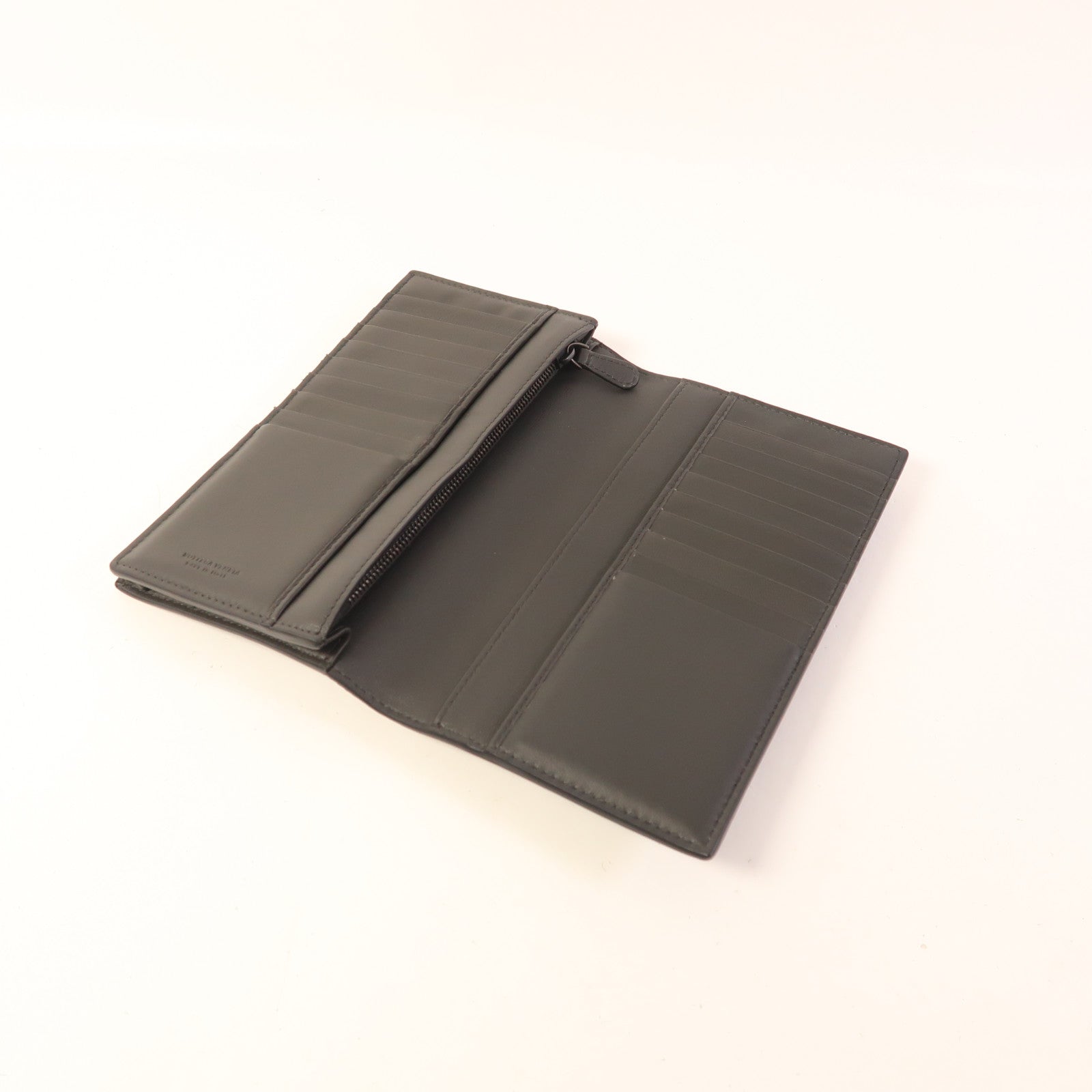 BOTTEGA VENETA 羊皮皮革/鴕鳥皮革Long Wallet長錢包