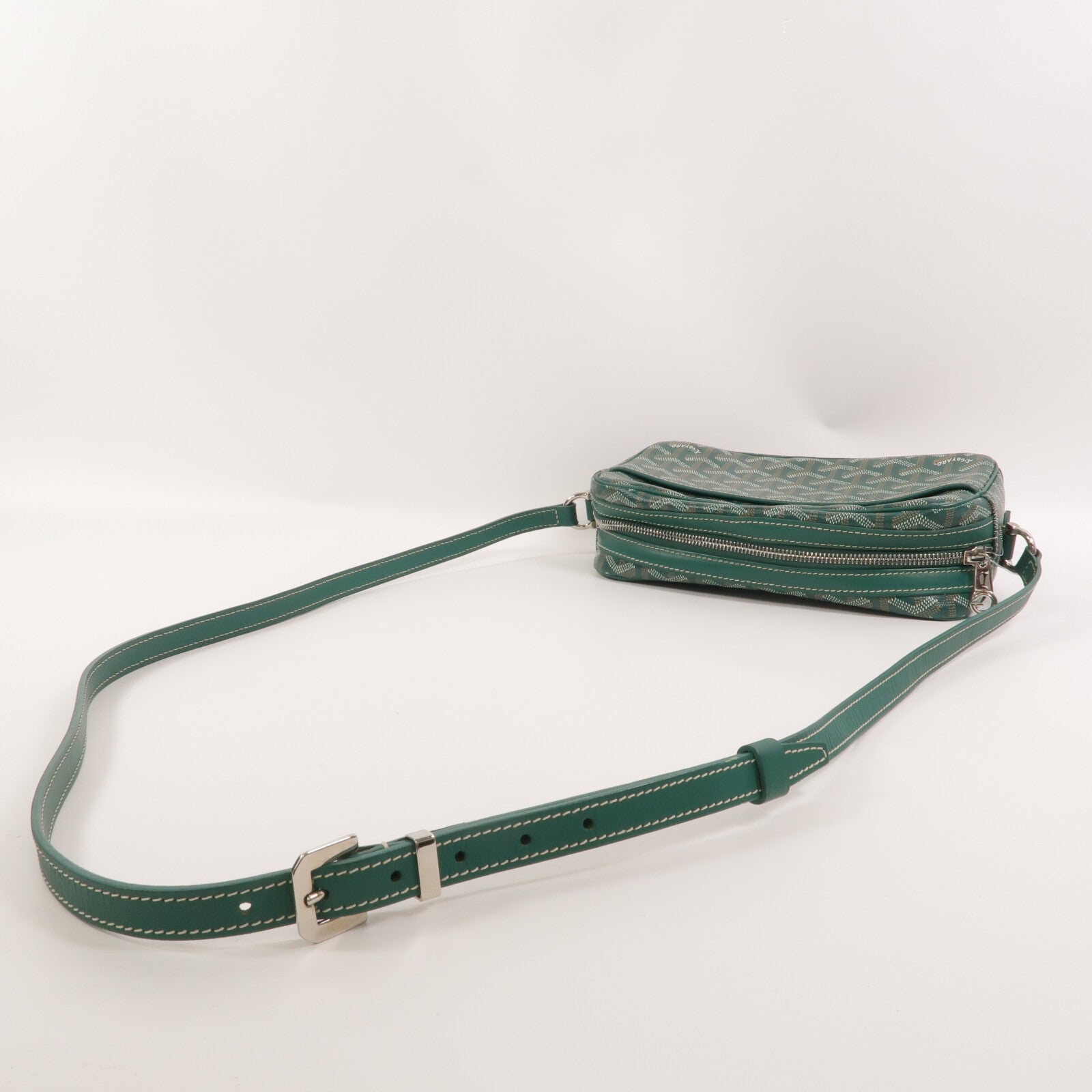 GOYARD 塗層帆布Cap Vert PM肩背袋
