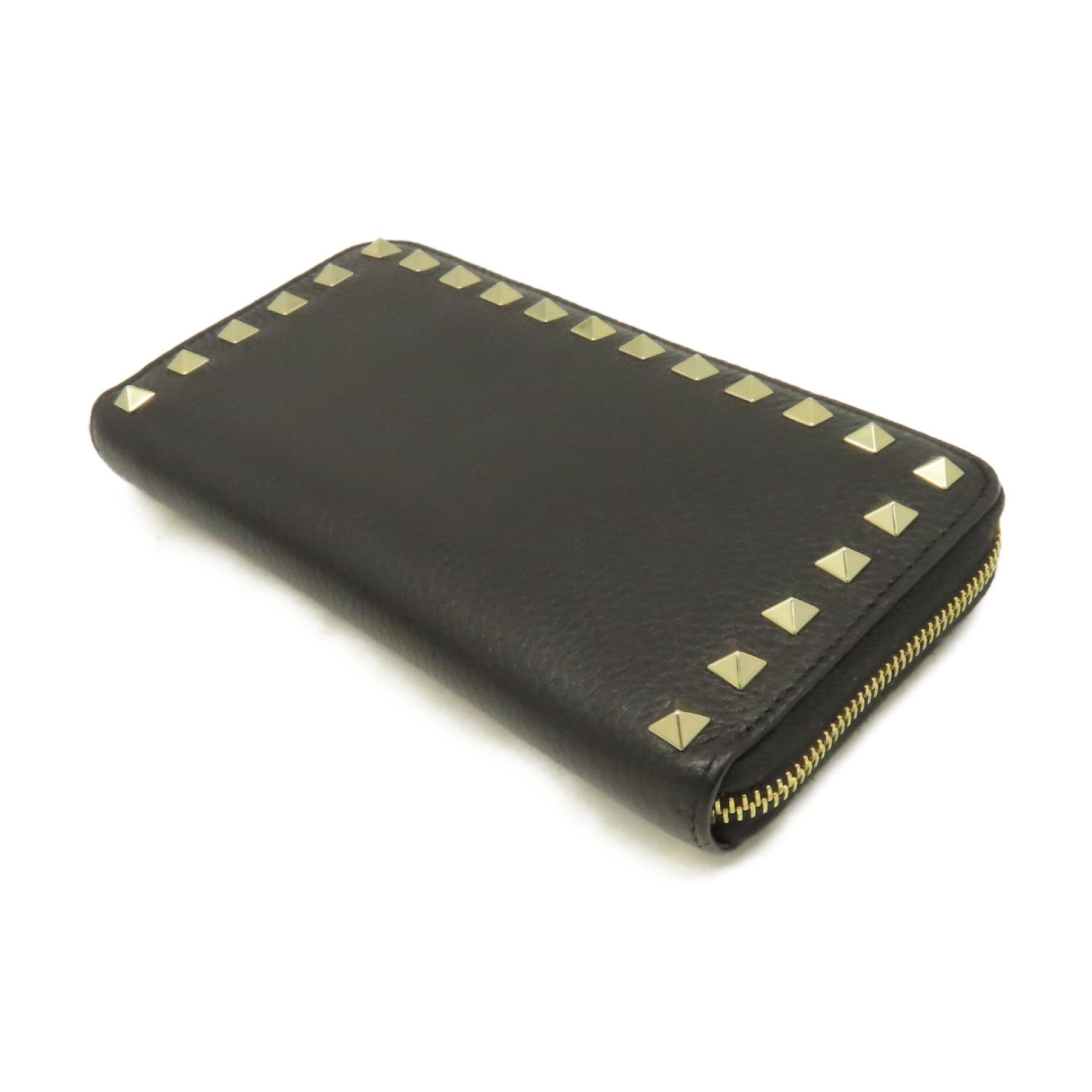 Valentino 【激減優惠】牛皮皮革Zipper Long Wallet拉鏈長錢包