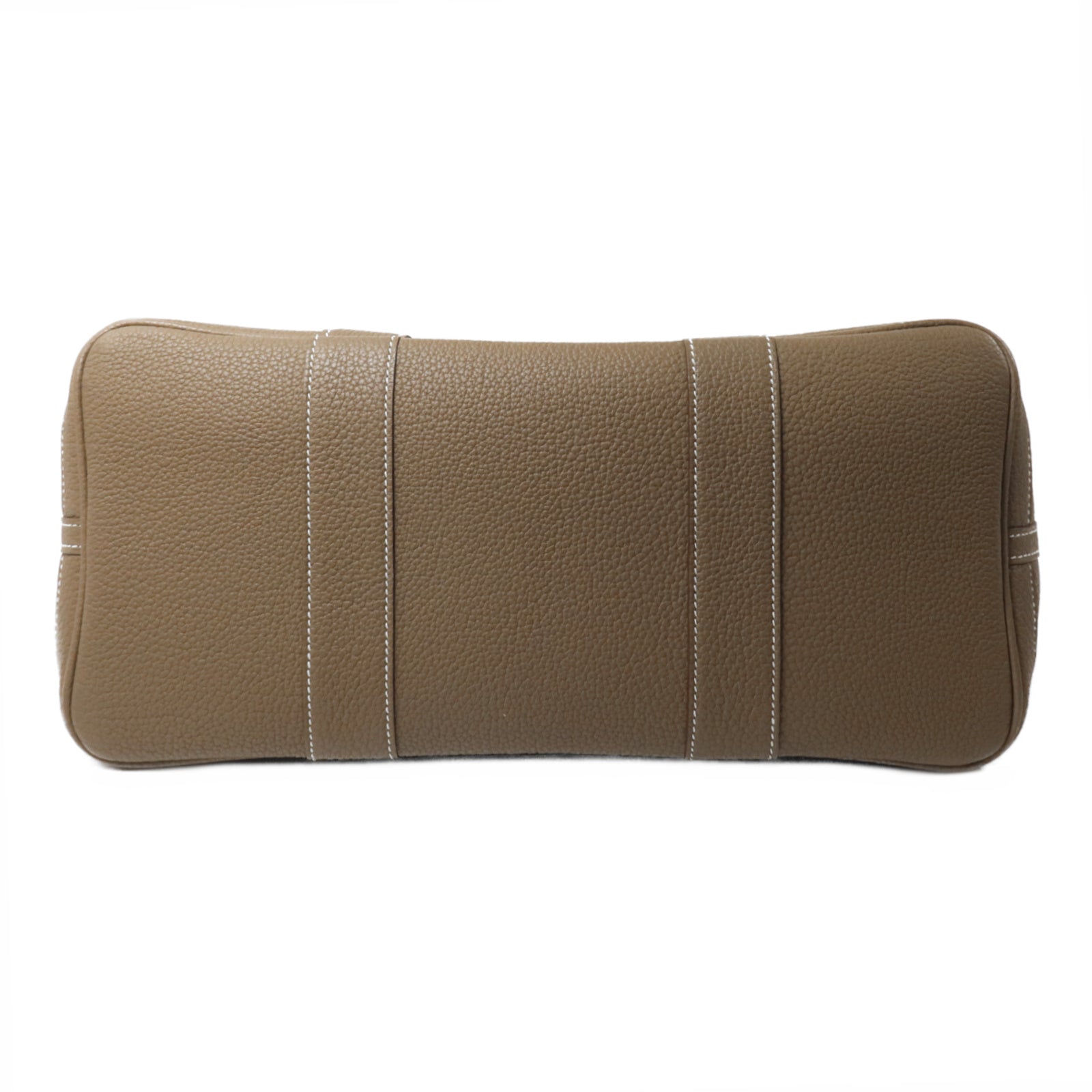 HERMES Negonda皮革Garden Party PM手挽袋Etoupe