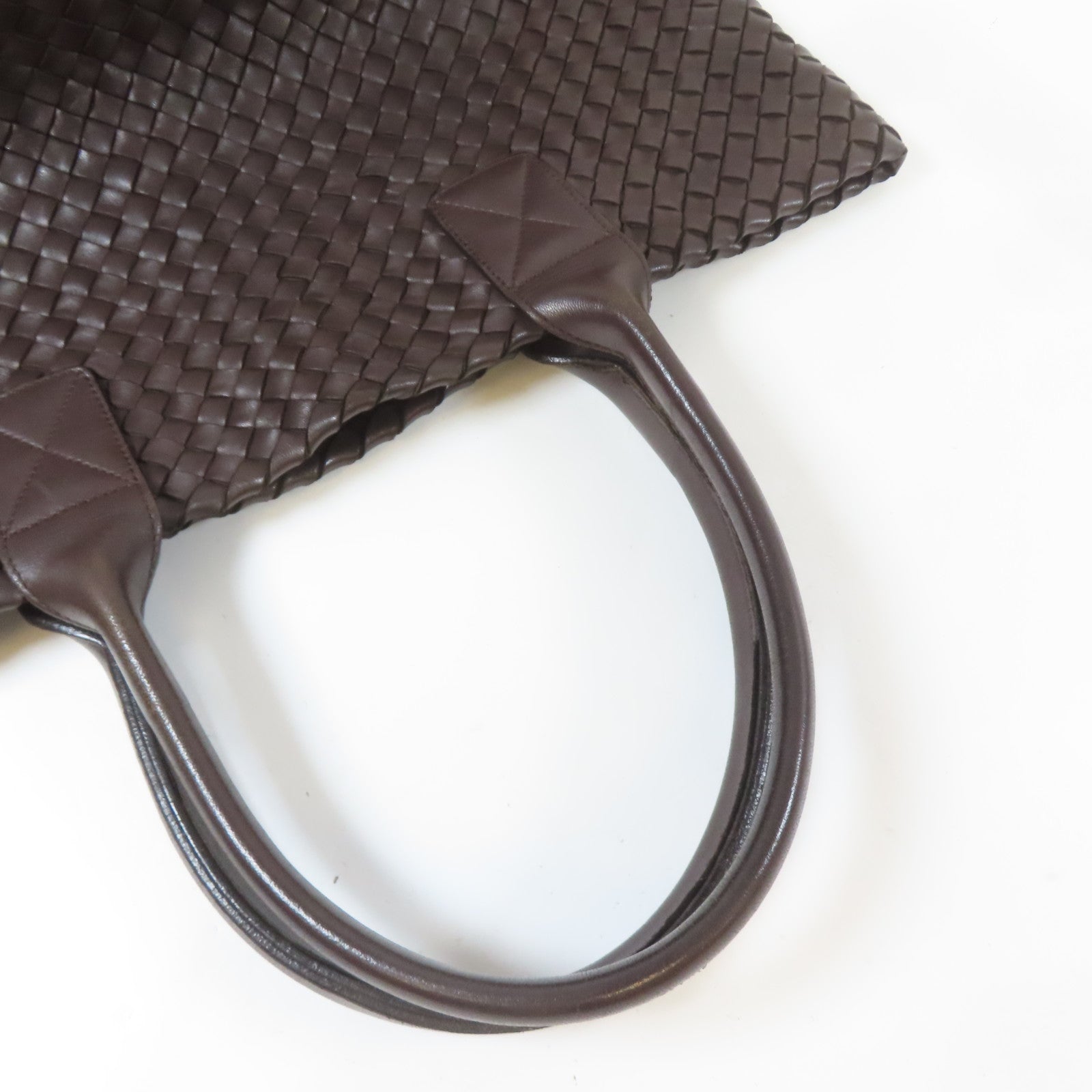 BOTTEGA VENETA 織紋皮革Tote Bag手挽袋啡色