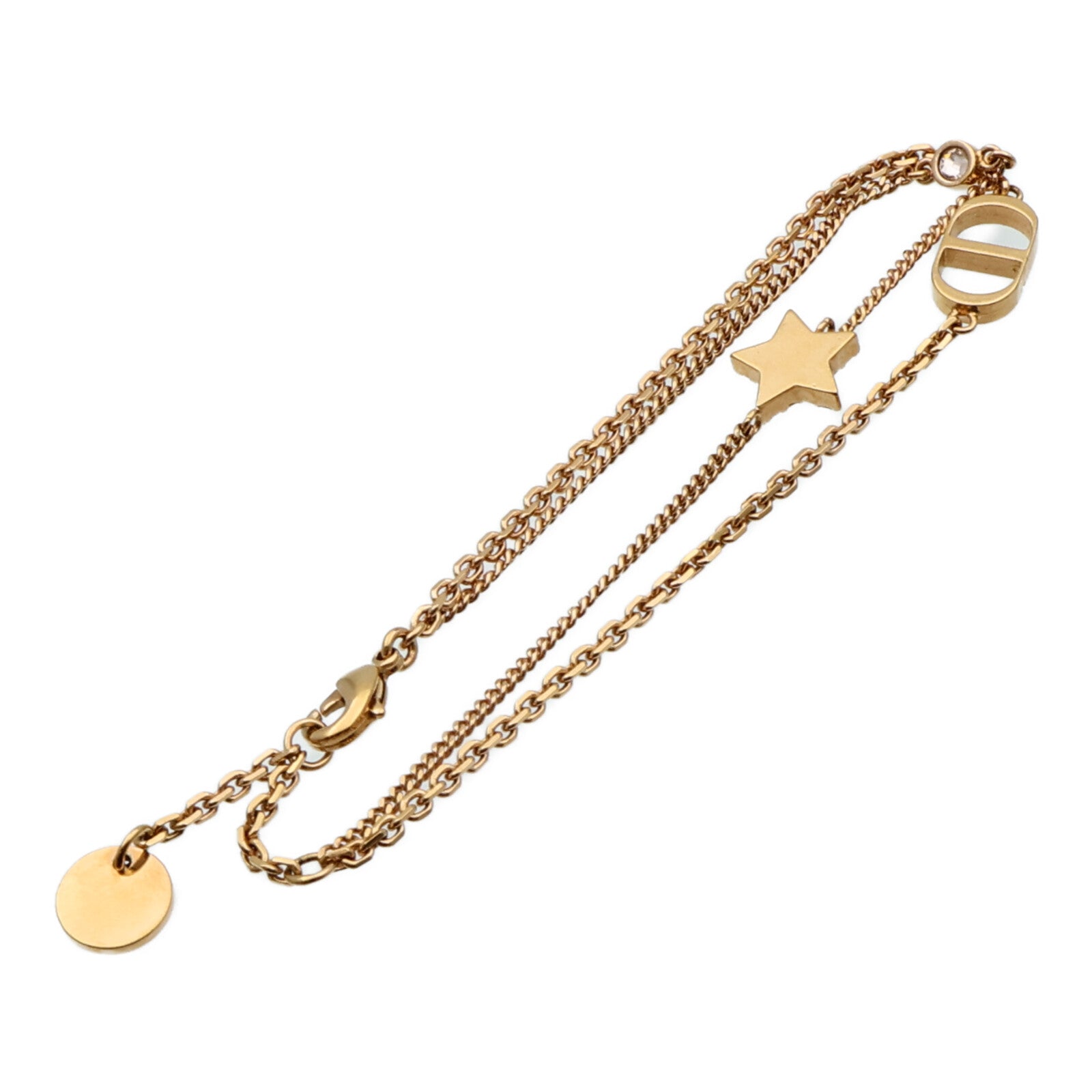 Dior 金屬Petit CD Double Bracelet手鏈