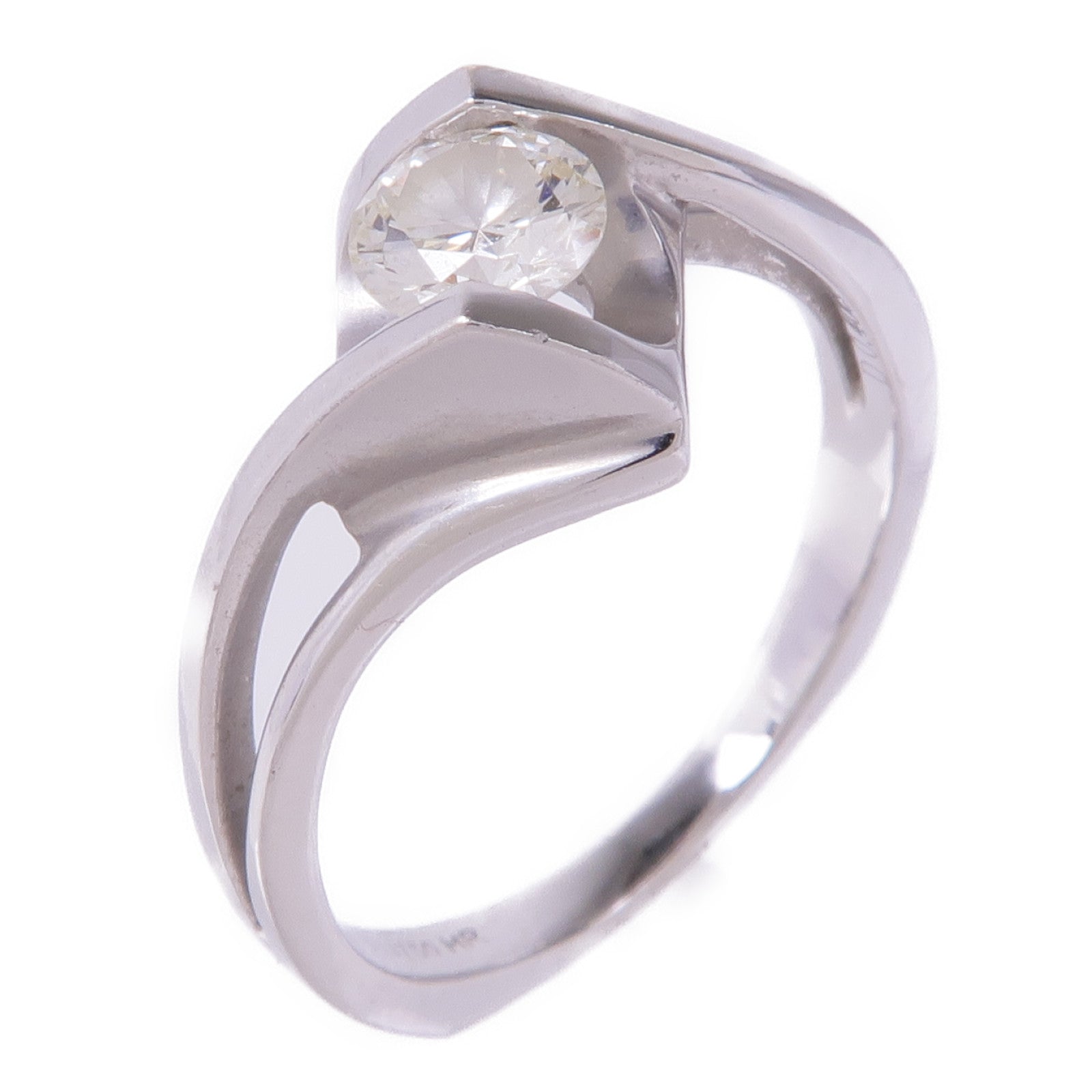 JEWELRY 18K白金Diamond Ring鑽石戒指US#5.5
