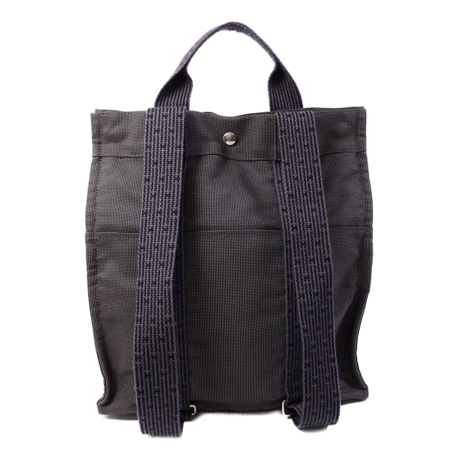 HERMES 帆布Herline Backpack背包