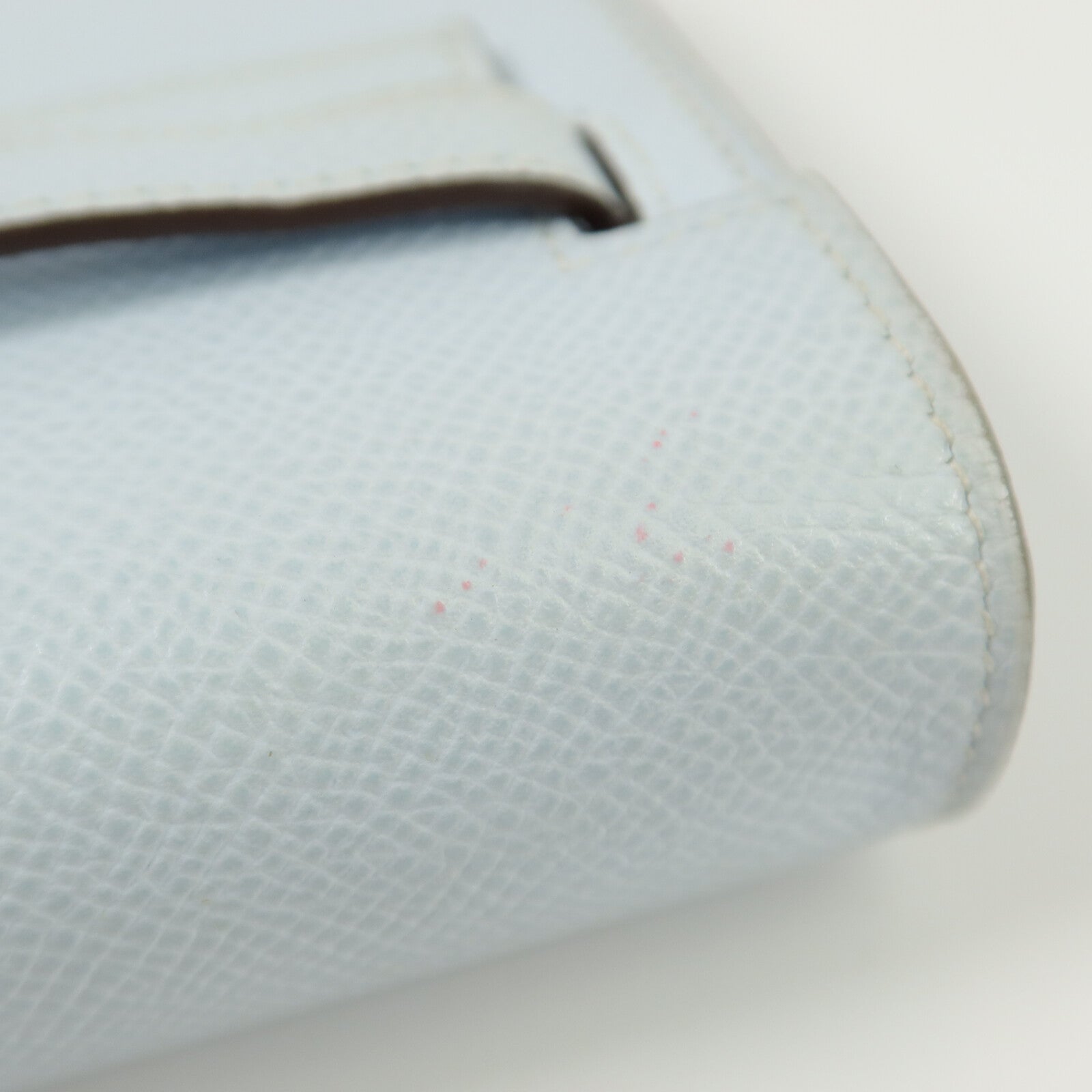HERMES Epsom皮革Kelly To Go肩背袋Bleu Brume