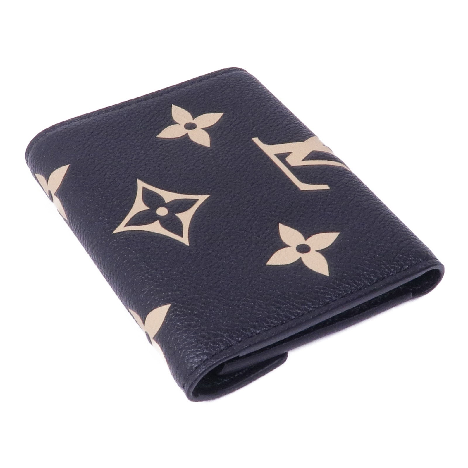 LOUIS VUITTON Monogram Empreinte Victorine Wallet金扣錢包