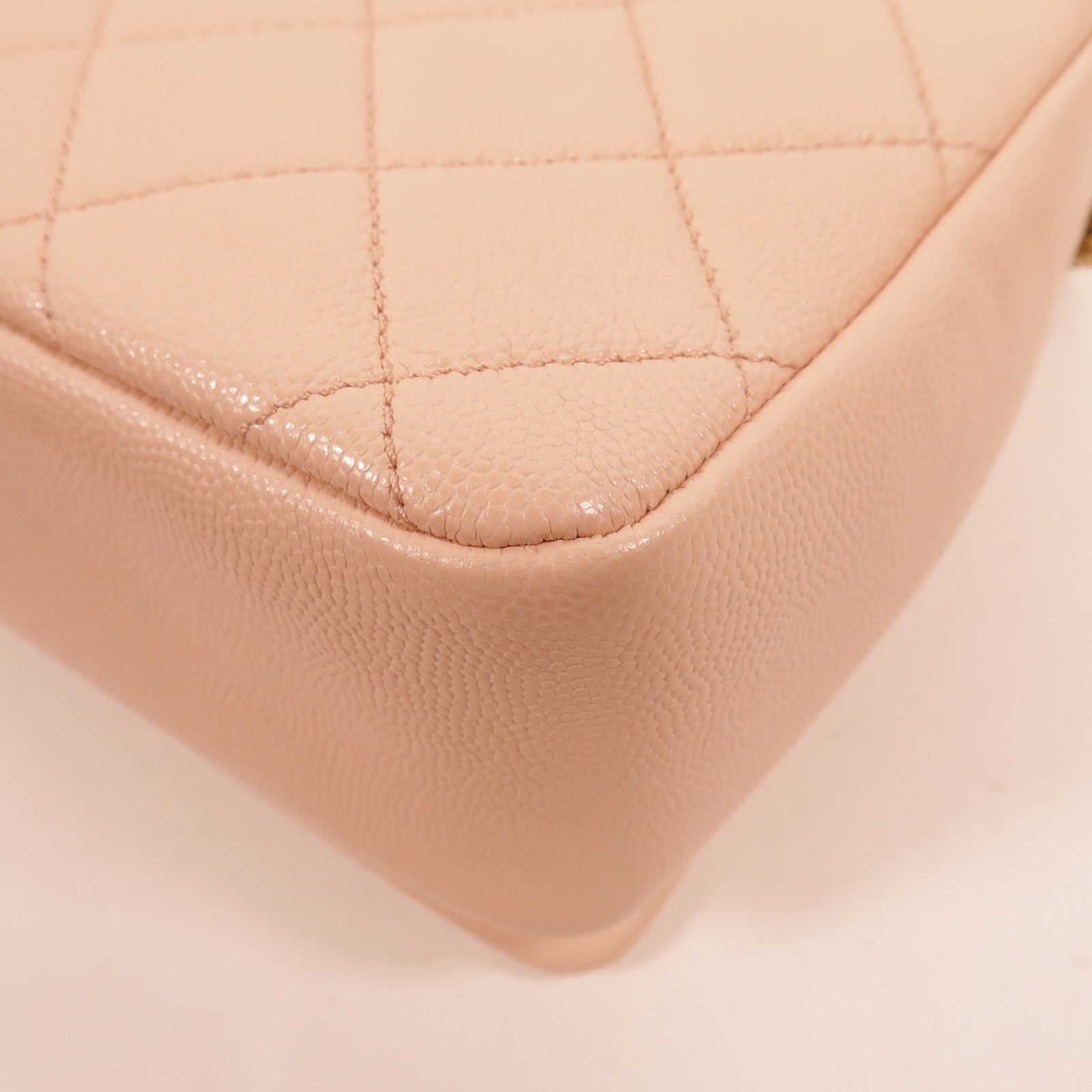 CHANEL 牛皮皮革Chain Shoulder手挽肩背兩用袋