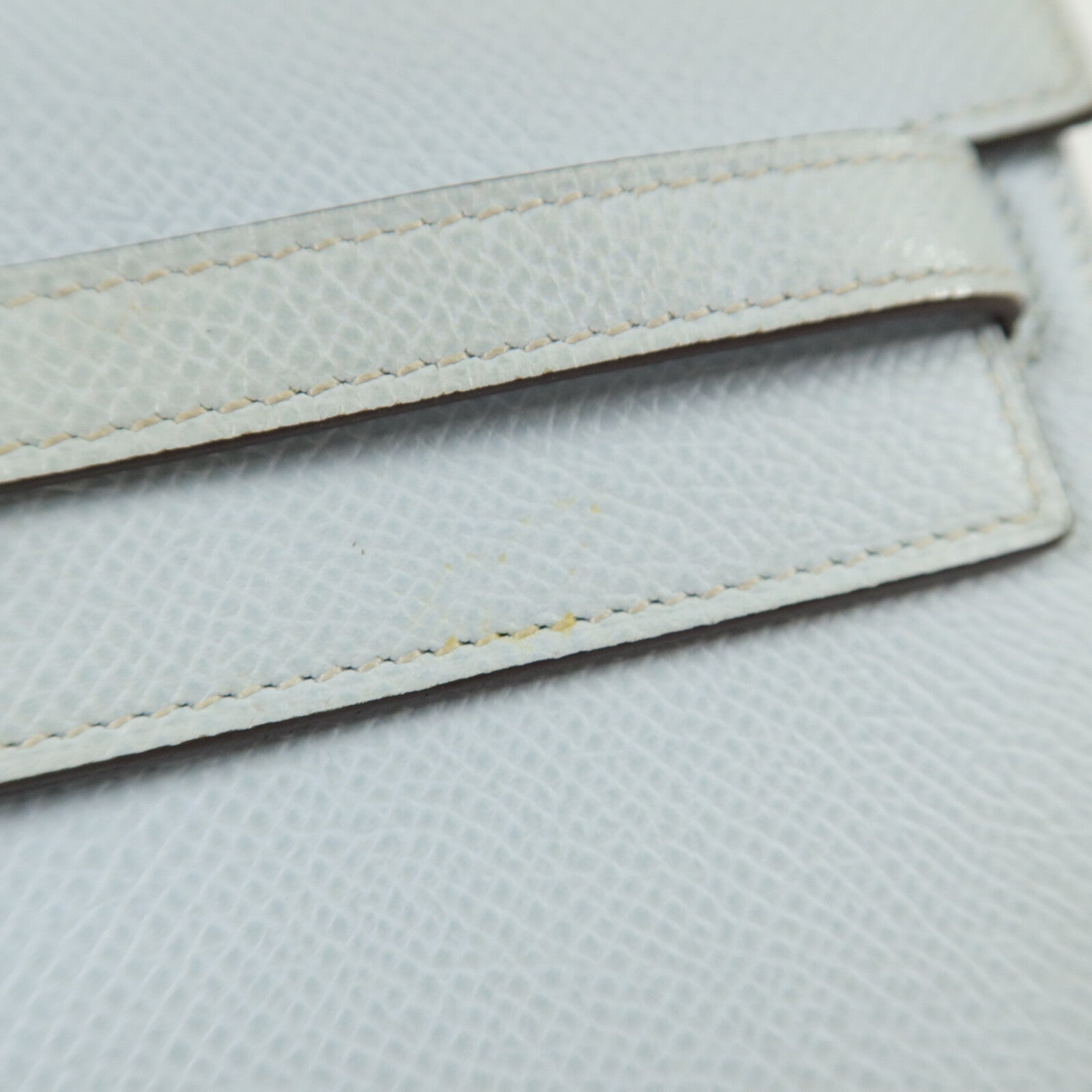 HERMES Epsom皮革Kelly To Go肩背袋Bleu Brume