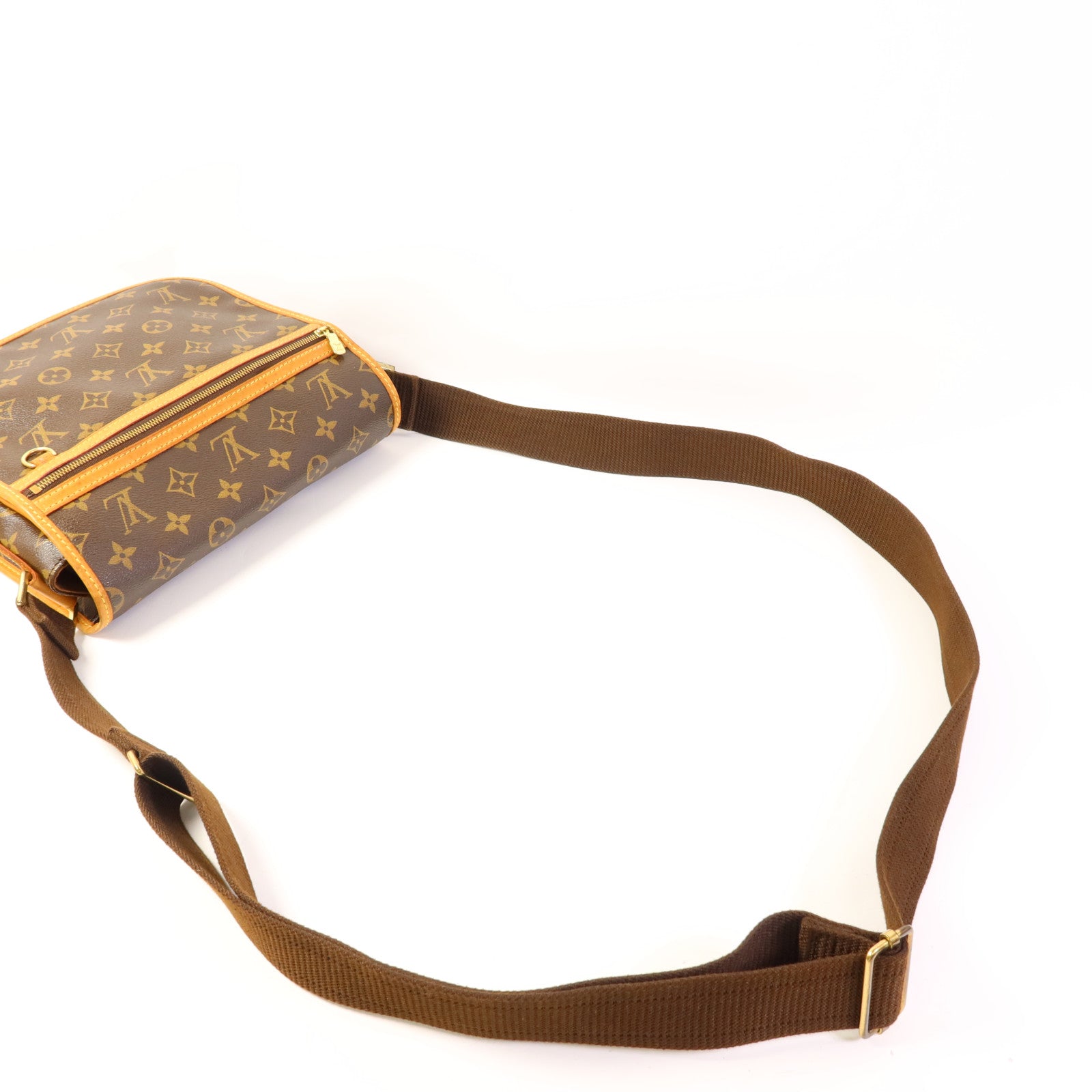 LOUIS VUITTON Monogram Bosphore金扣肩背袋