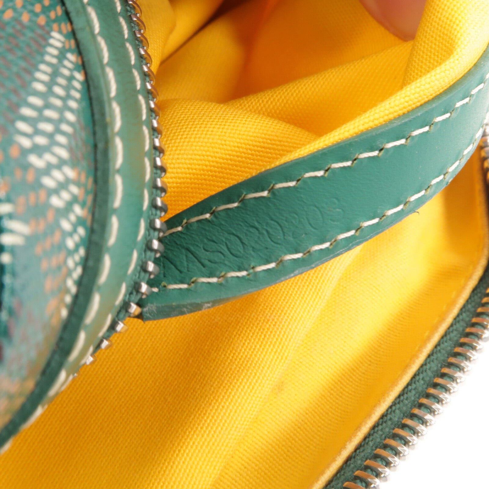 GOYARD 塗層帆布Cap Vert PM肩背袋