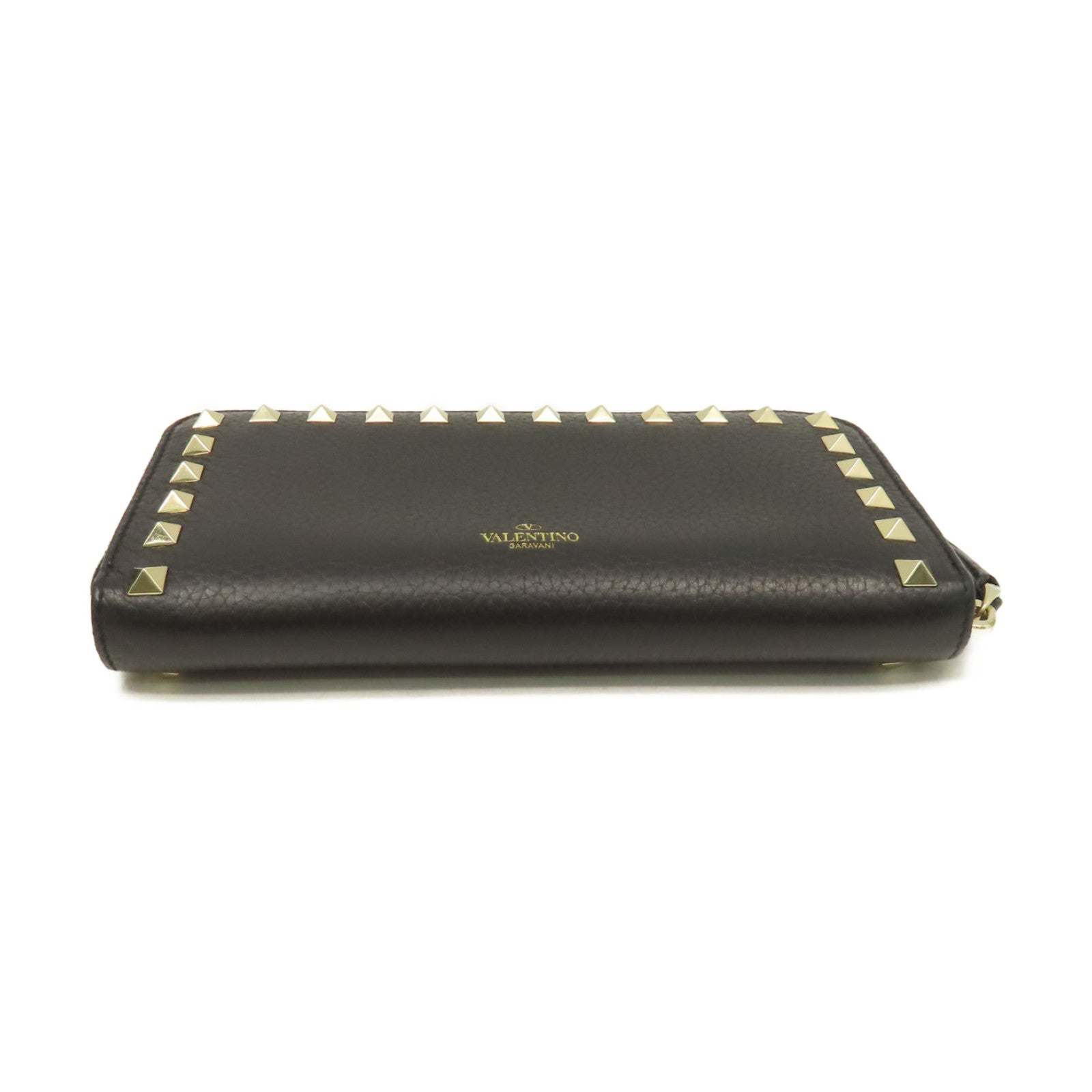 Valentino 【激減優惠】牛皮皮革Zipper Long Wallet拉鏈長錢包