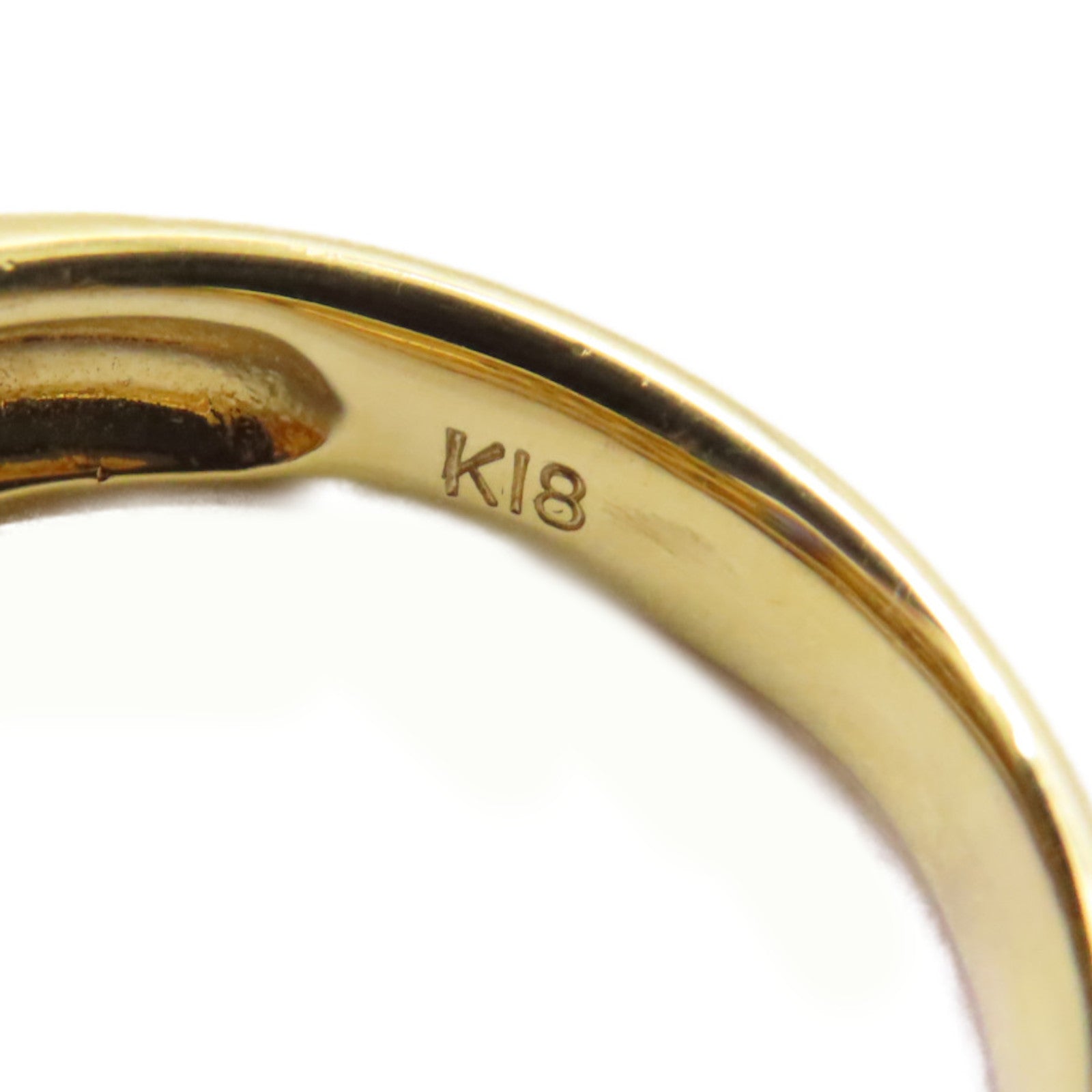 JEWELRY 18K黃金Sapphire/Diamond Ring 0.768ct藍寶石/0.82ct鑽石戒指US#6.25