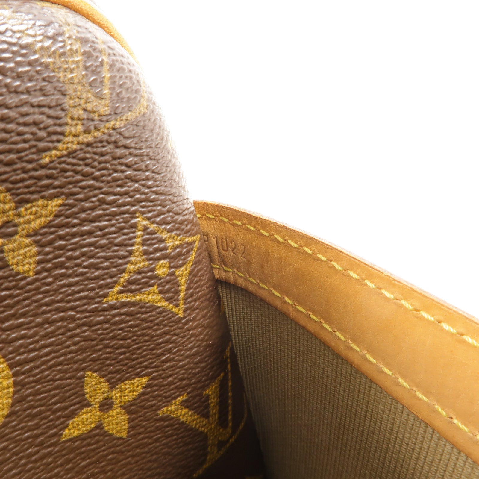 LOUIS VUITTON Monogram Reporter PM金扣肩背袋棕色