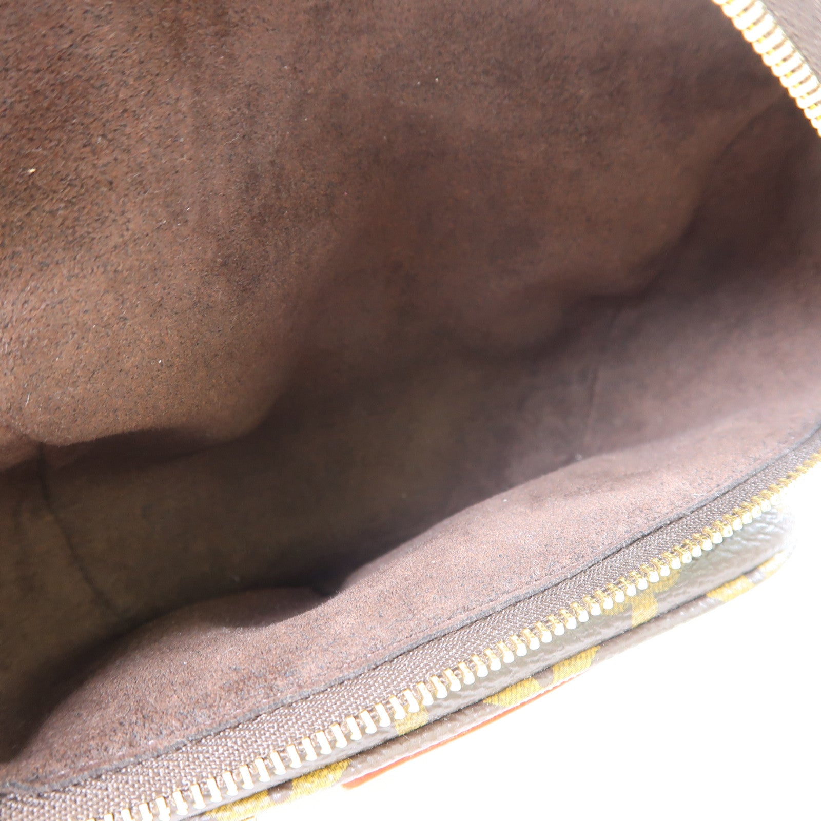 LOUIS VUITTON Monogram Mini Bumbag金扣肩背袋啡色