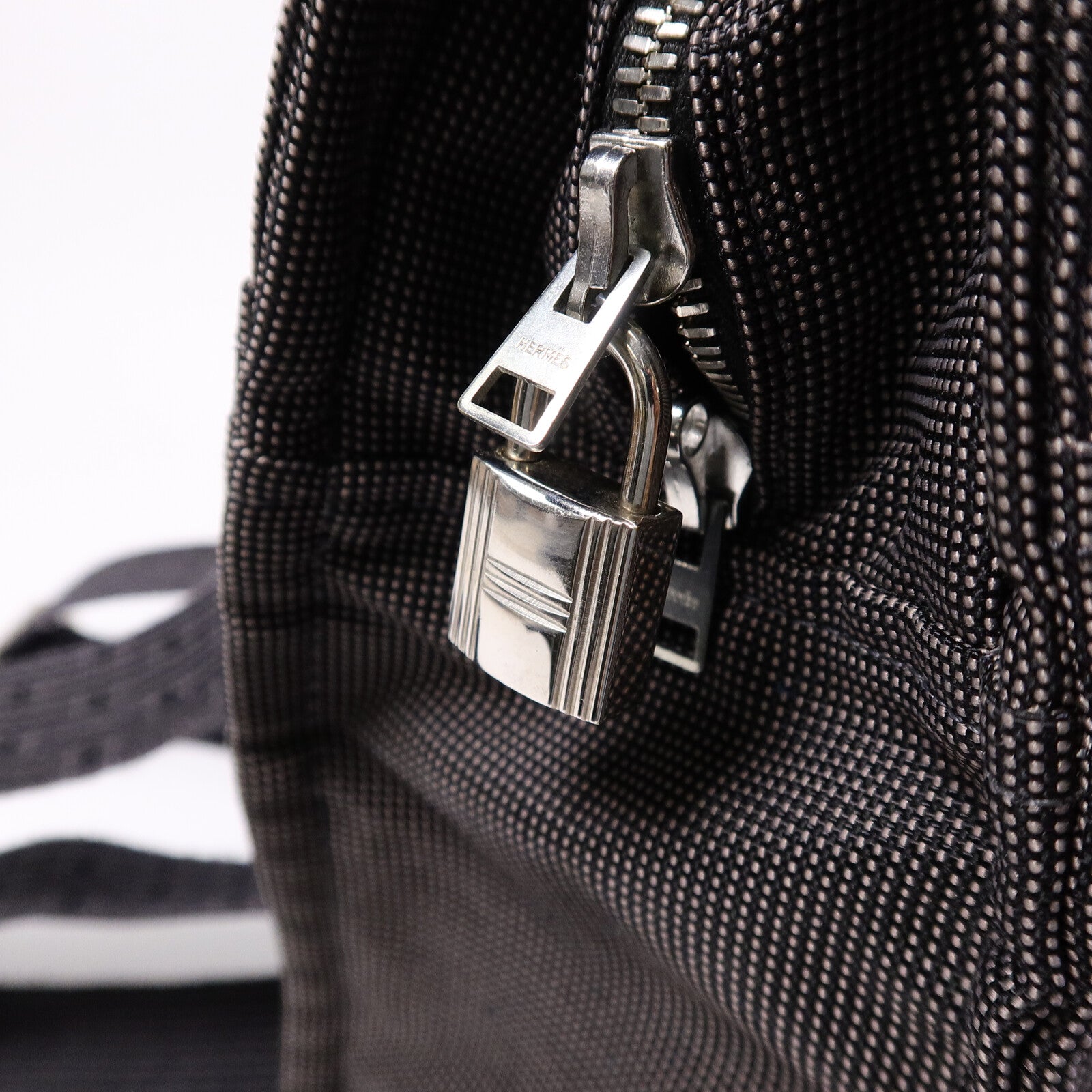 HERMES 帆布Herline Backpack背包