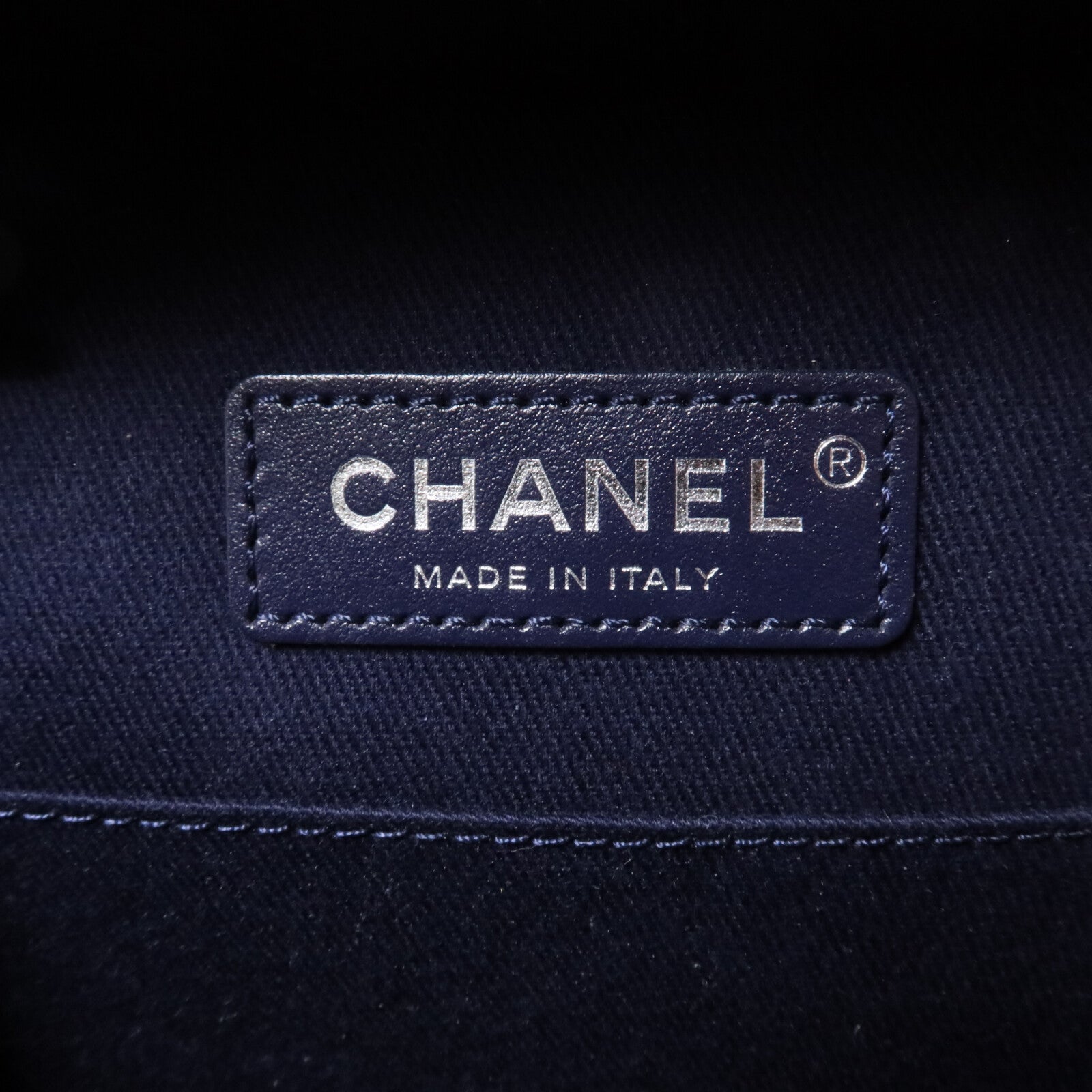 CHANEL 牛皮皮革Top Handle Bag鏈帶手挽肩背兩用袋