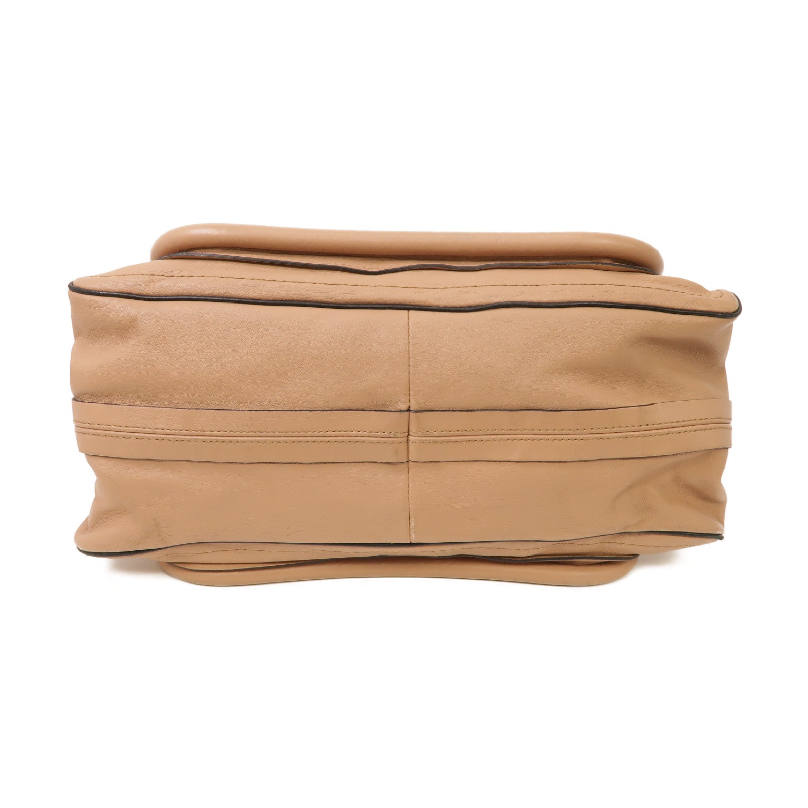 Chloe 【激減優惠】牛皮皮革2 Way Shoulder Bag金扣手挽肩背兩用袋裸色