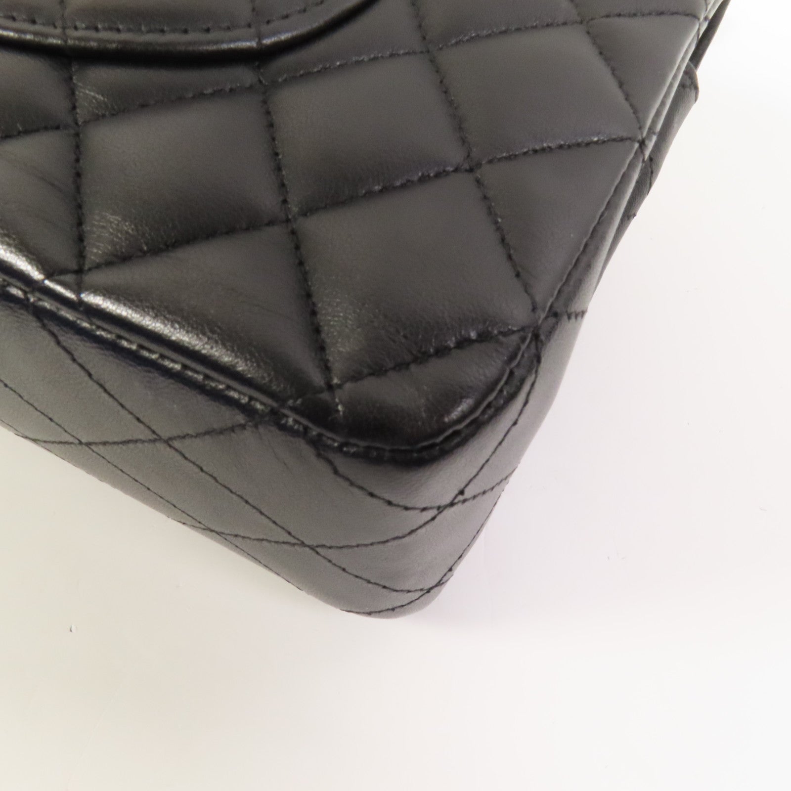 CHANEL 【激減優惠】羊皮皮革Classic 25銀扣鏈帶肩背袋