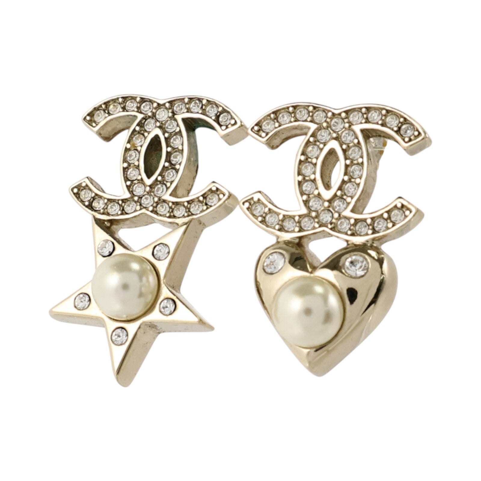 CHANEL PVC/金屬Earrings耳環