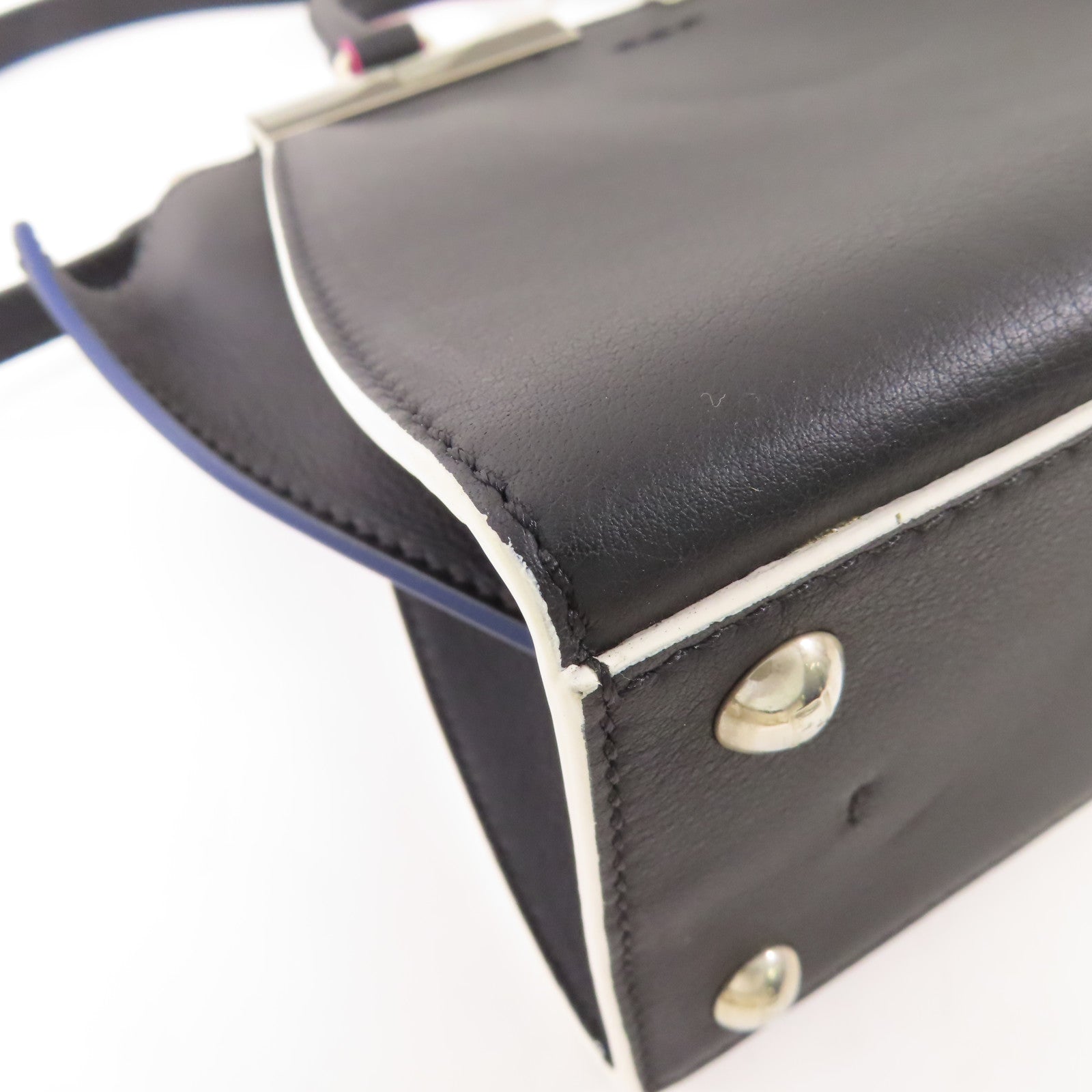 FENDI 牛皮皮革3Jours銀扣手挽肩背兩用袋