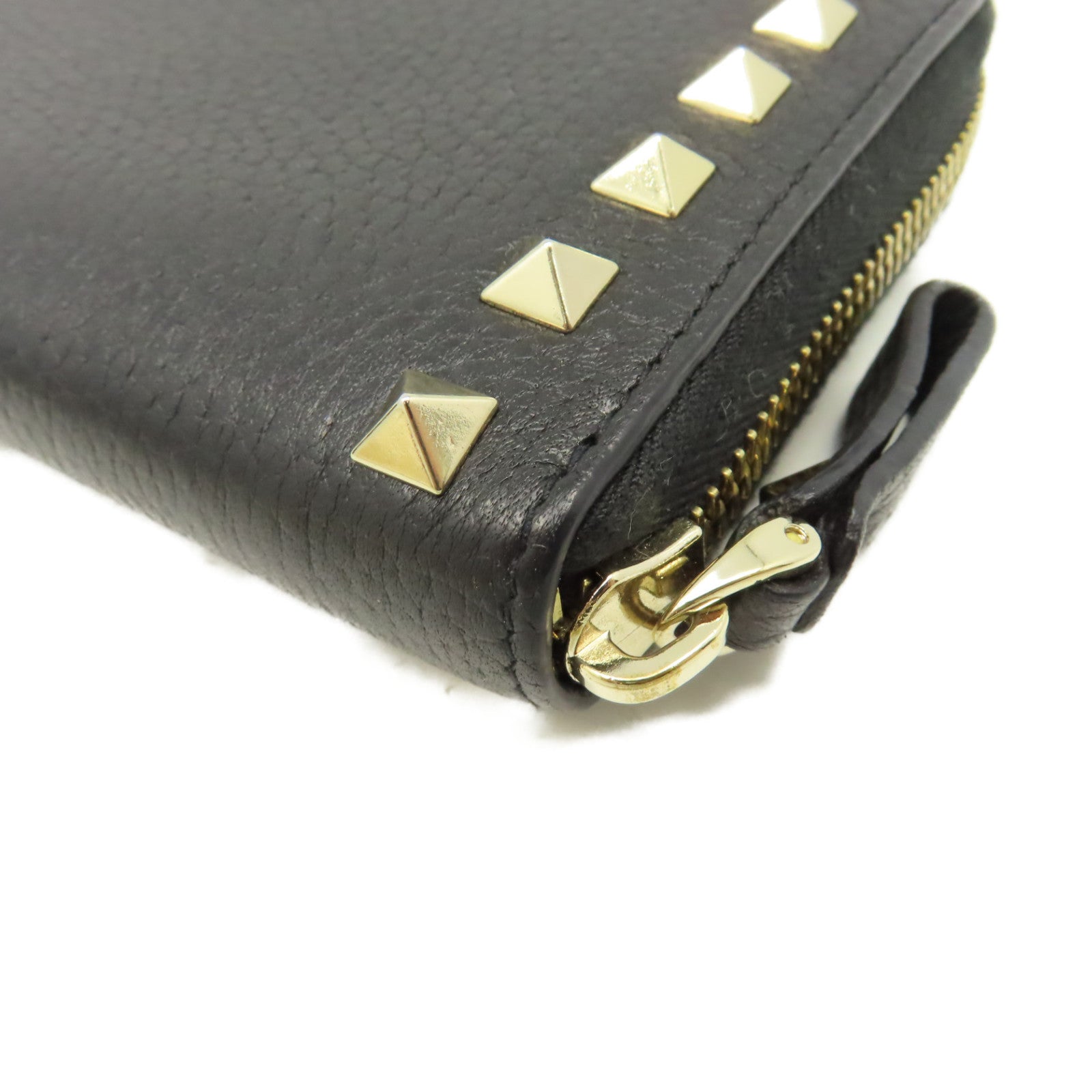 Valentino 【激減優惠】牛皮皮革Zipper Long Wallet拉鏈長錢包