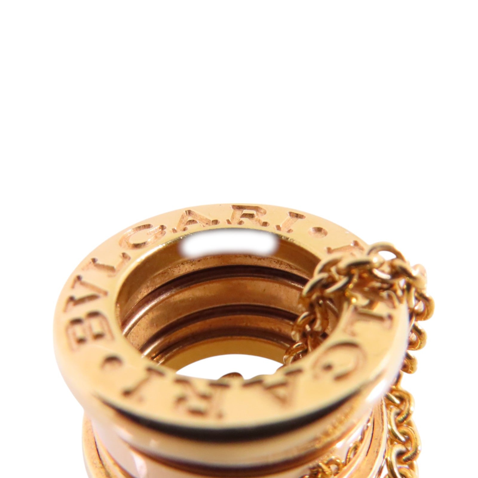 BVLGARI 18K玫瑰金B-zero1 Necklace項鏈