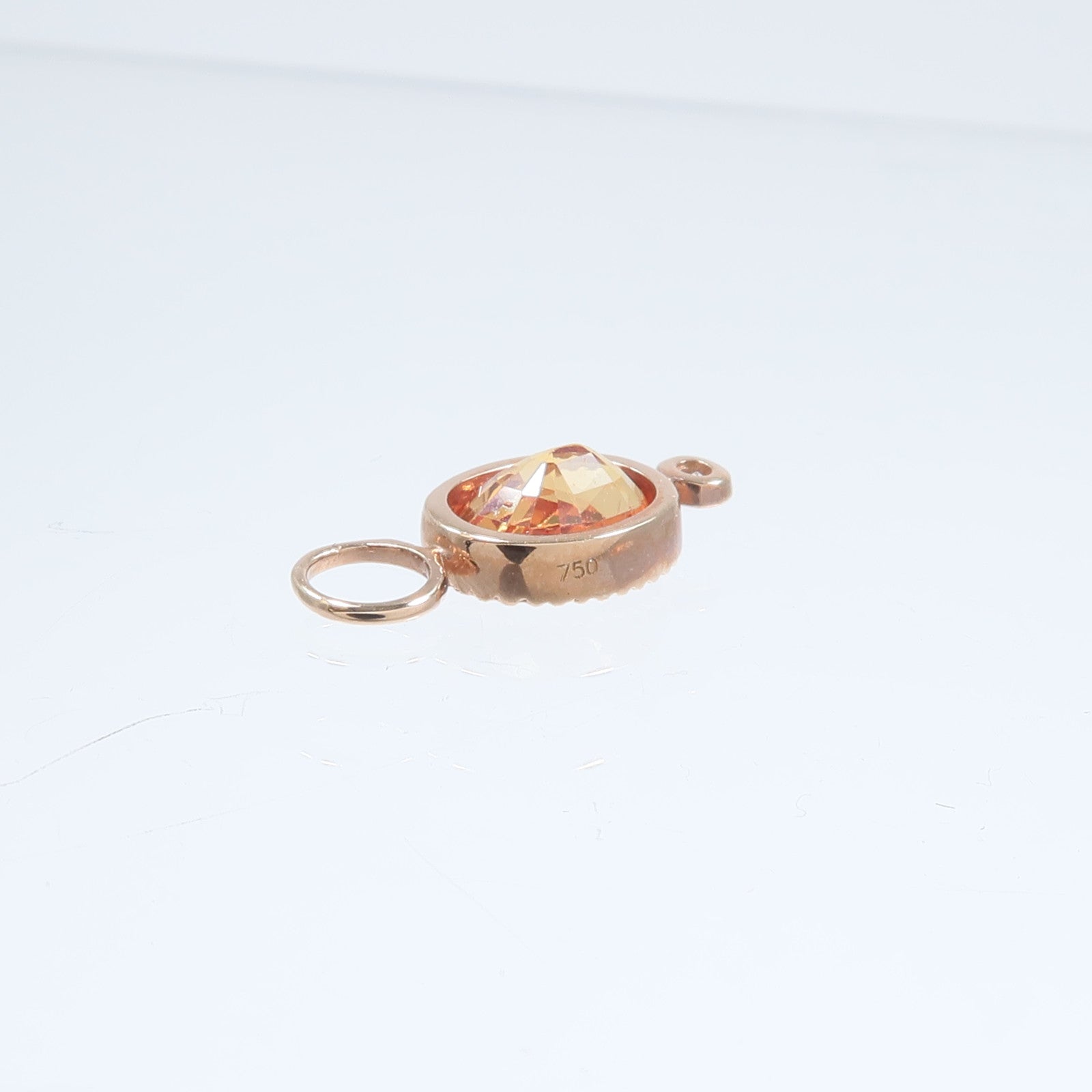JEWELRY 18K玫瑰金/白金Color Stone Earrings彩色寶石戒指