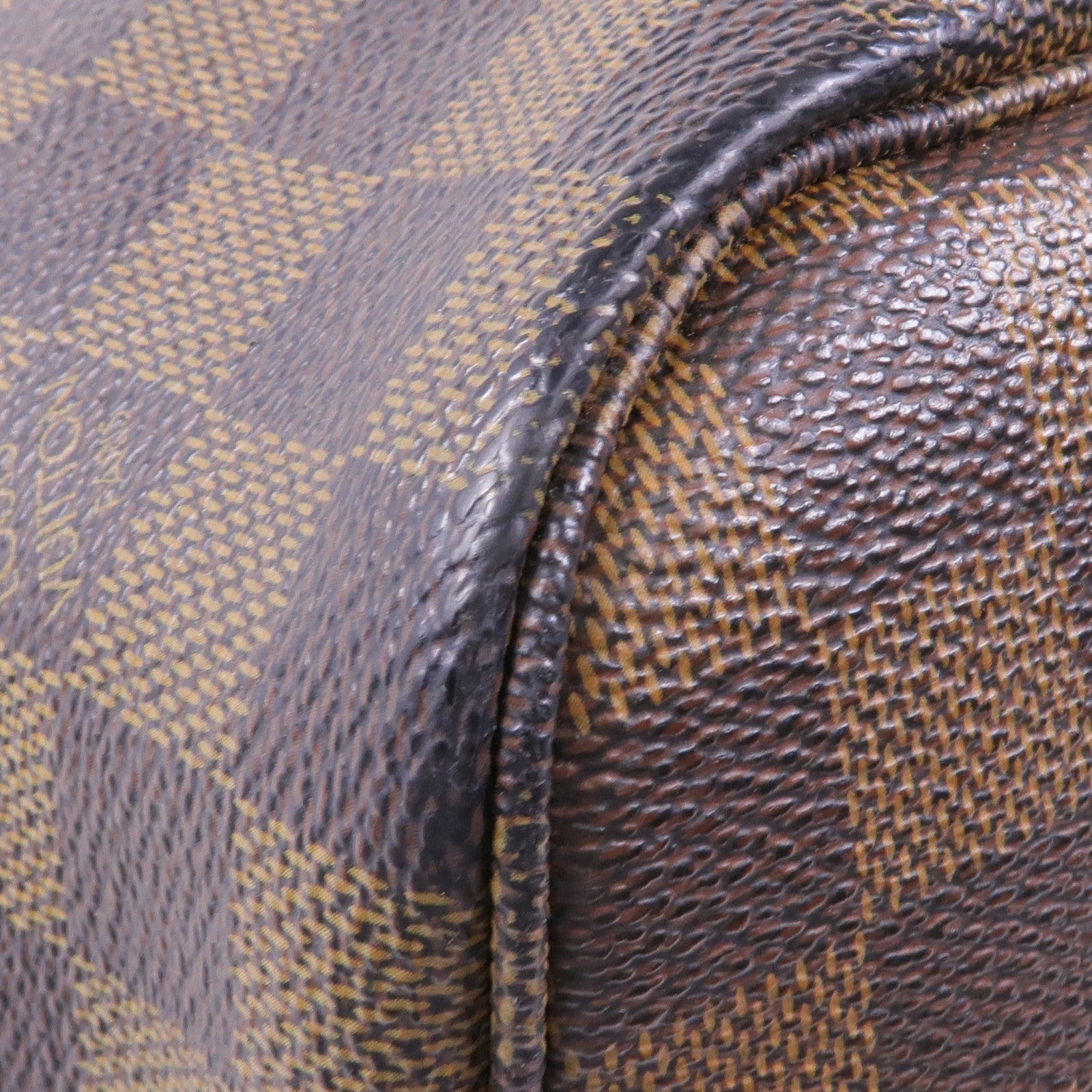 LOUIS VUITTON Damier Neverfull MM金扣肩背袋/手挽袋