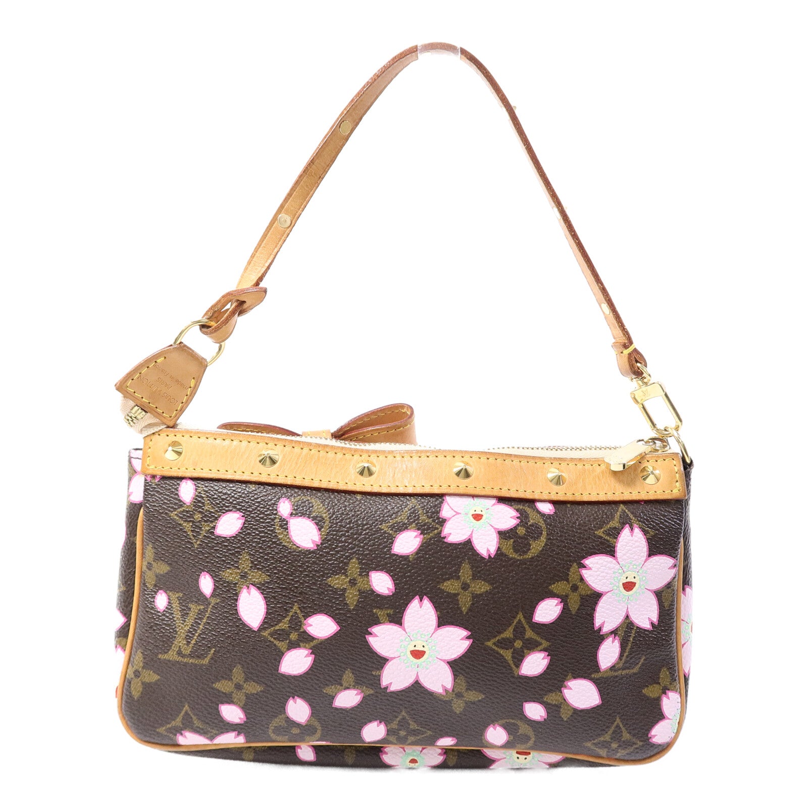 LOUIS VUITTON Monogram Cherry Blossom Pochette手拿包