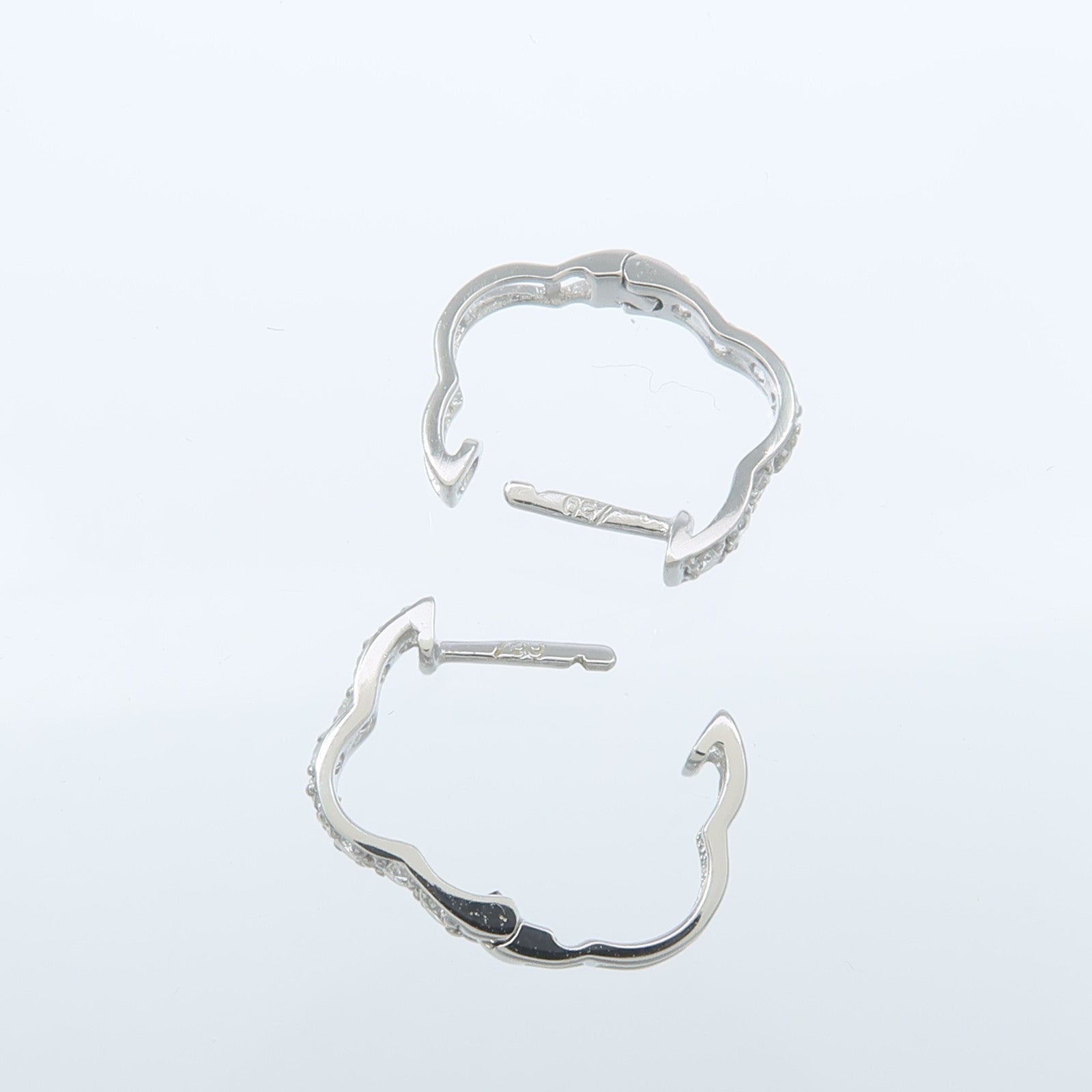 JEWELRY 18K玫瑰金/白金Color Stone Earrings彩色寶石戒指