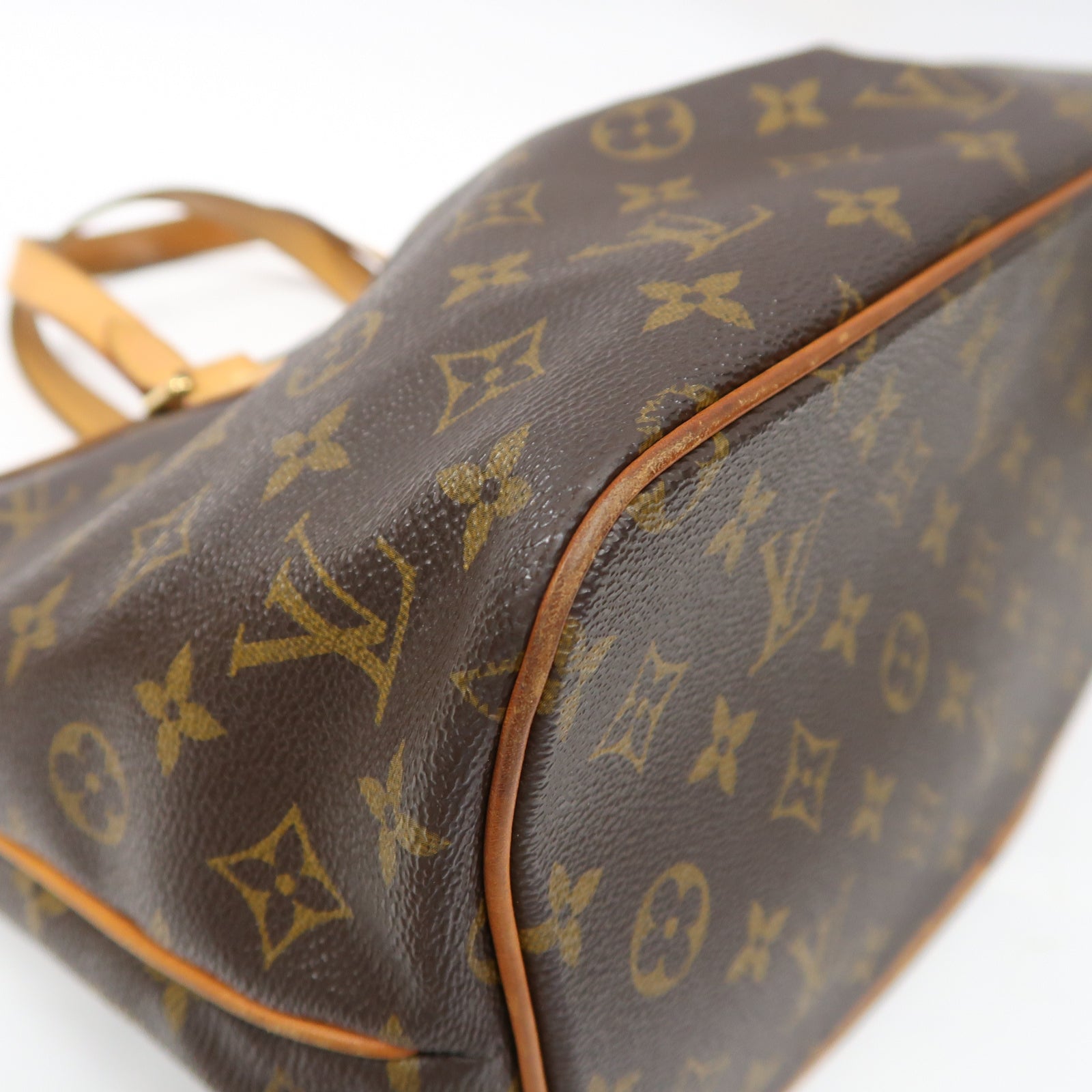 LOUIS VUITTON 【激減優惠】Monogram Palermo PM金扣手挽肩背兩用袋啡色