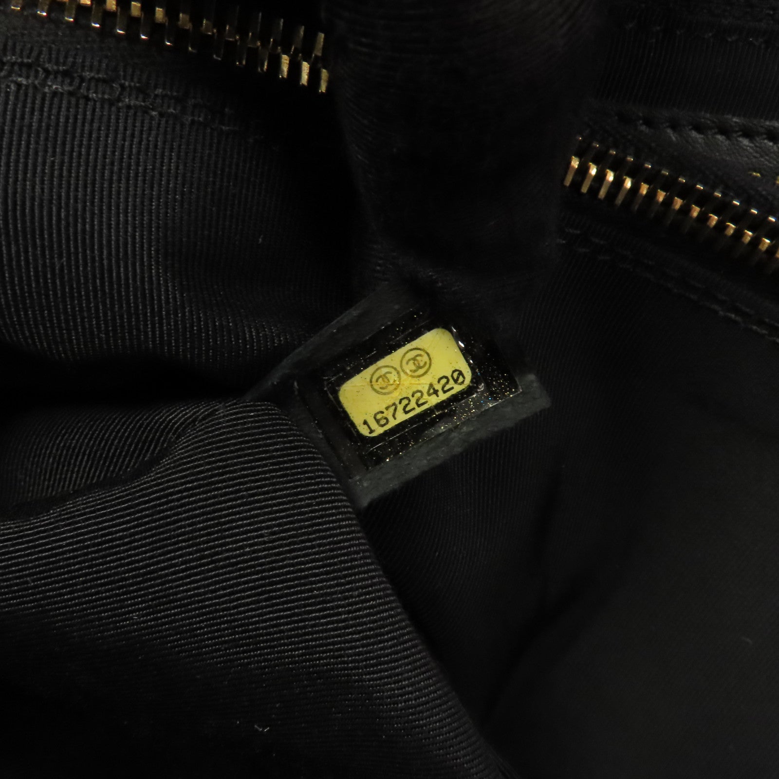 CHANEL 牛皮皮革2way Shoulder Bag金扣手挽肩背兩用袋黑色
